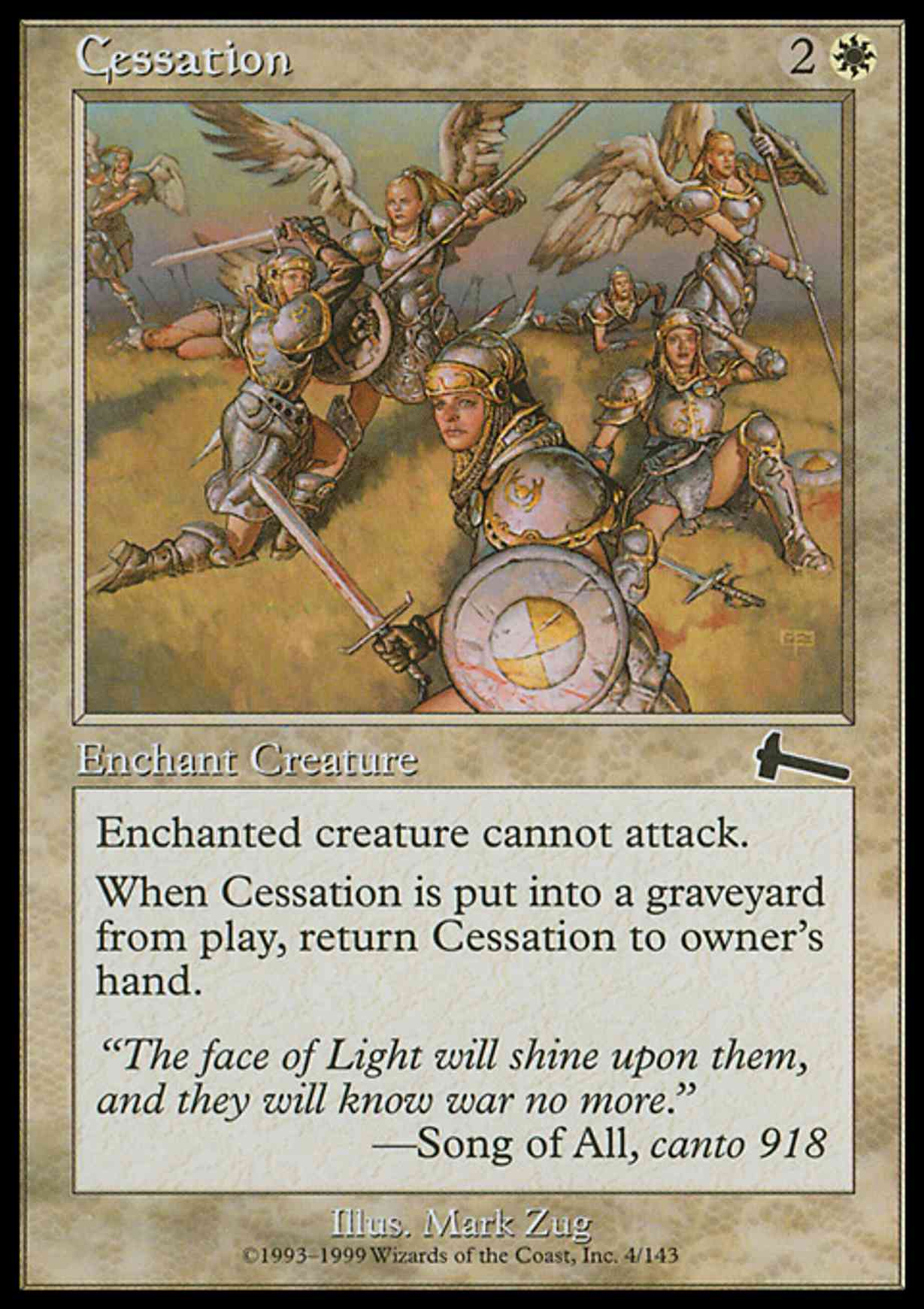 Cessation magic card front