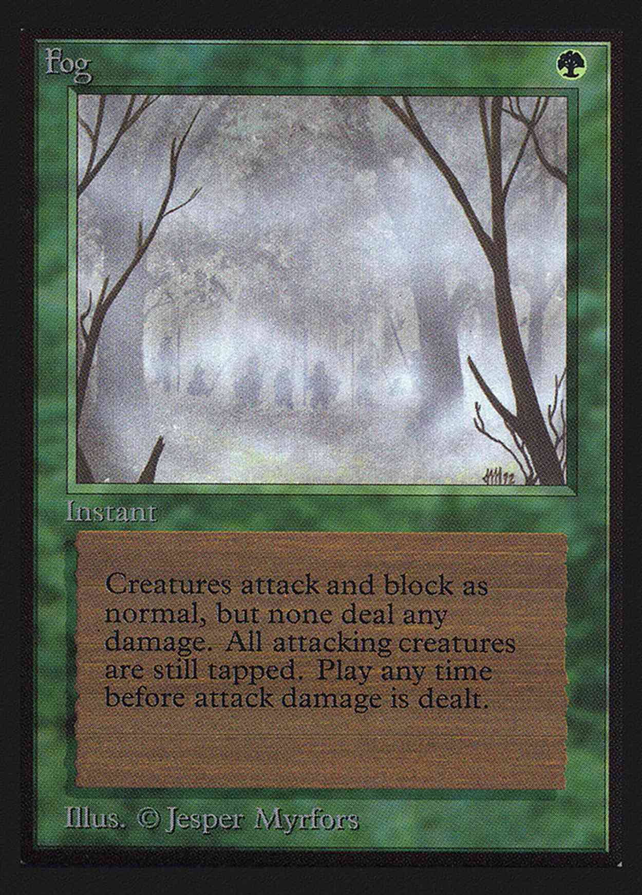 Fog (IE) magic card front