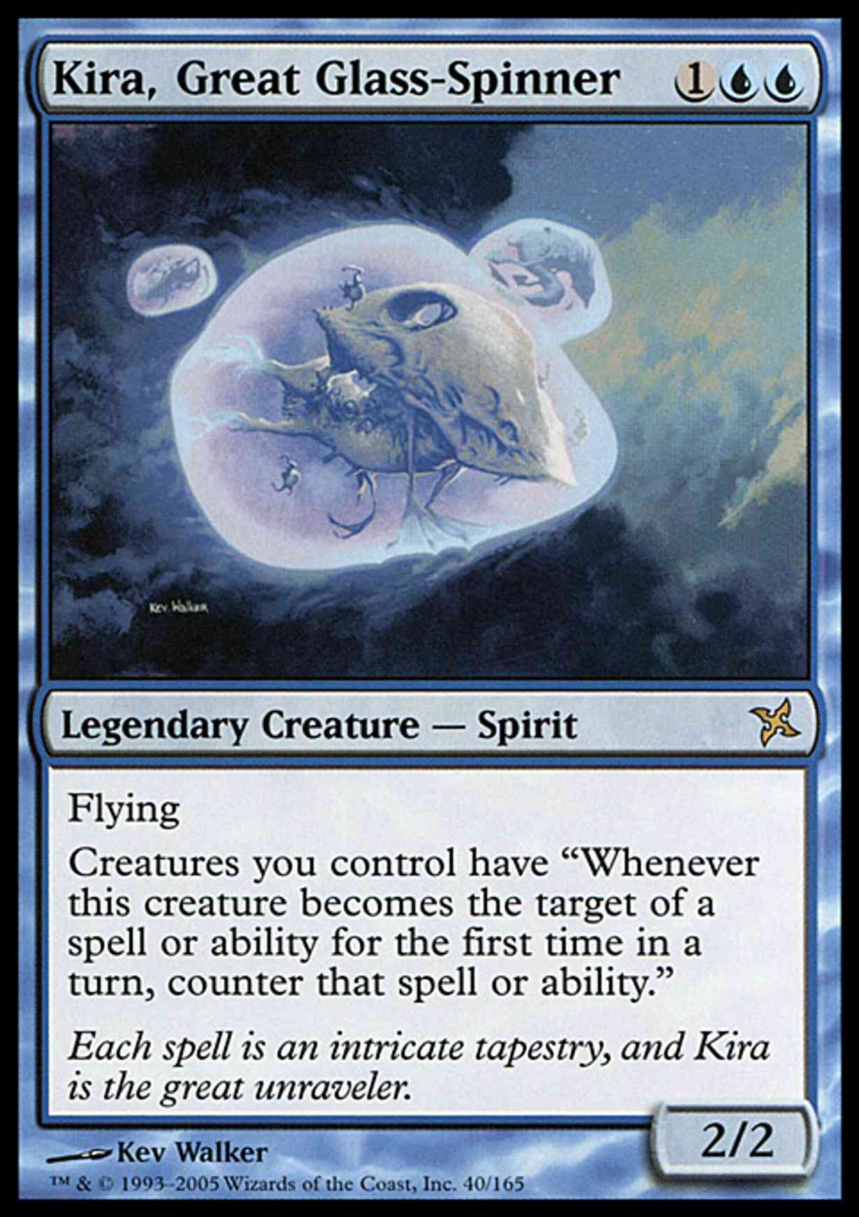 Kira, Great Glass-Spinner magic card front
