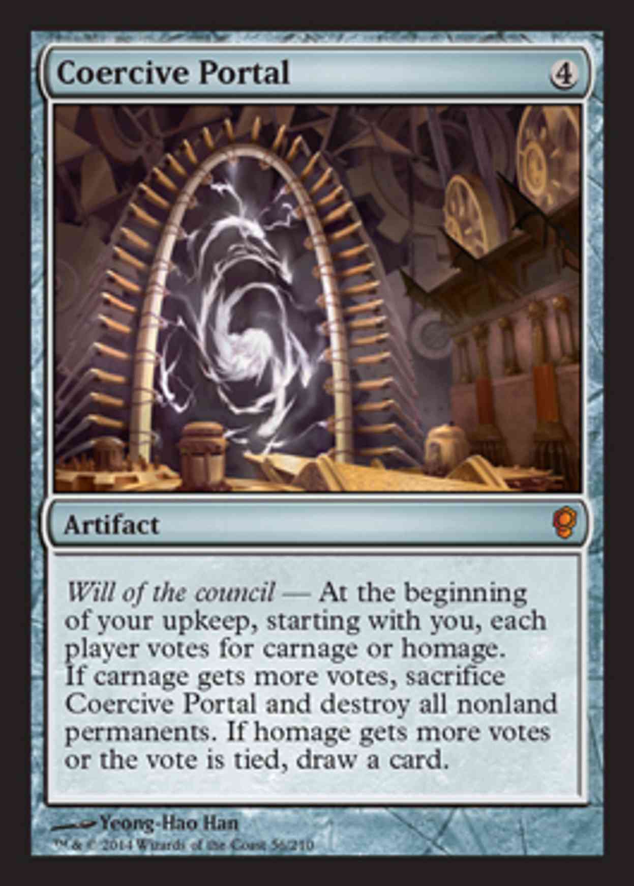 Coercive Portal magic card front