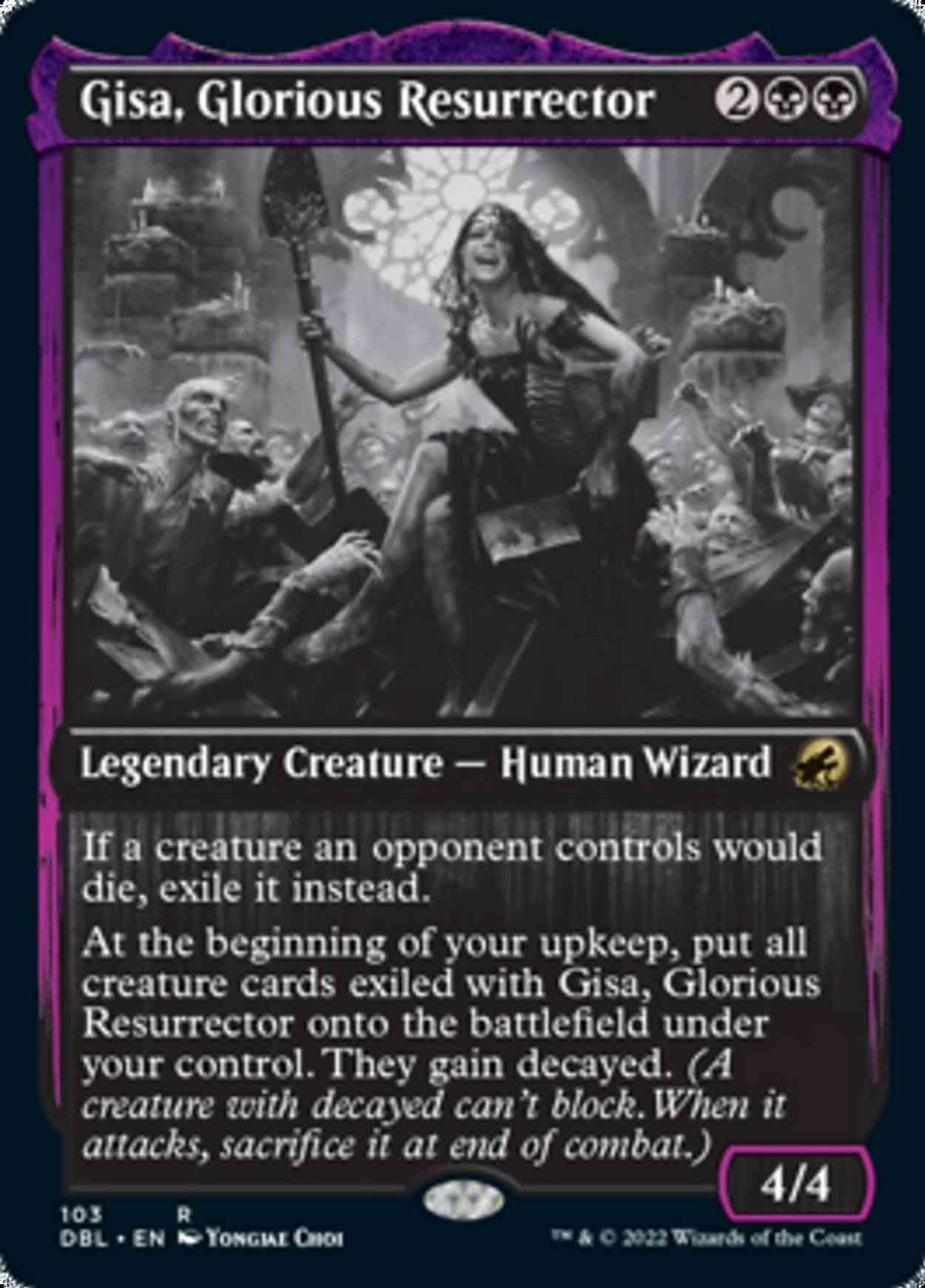 Gisa, Glorious Resurrector magic card front
