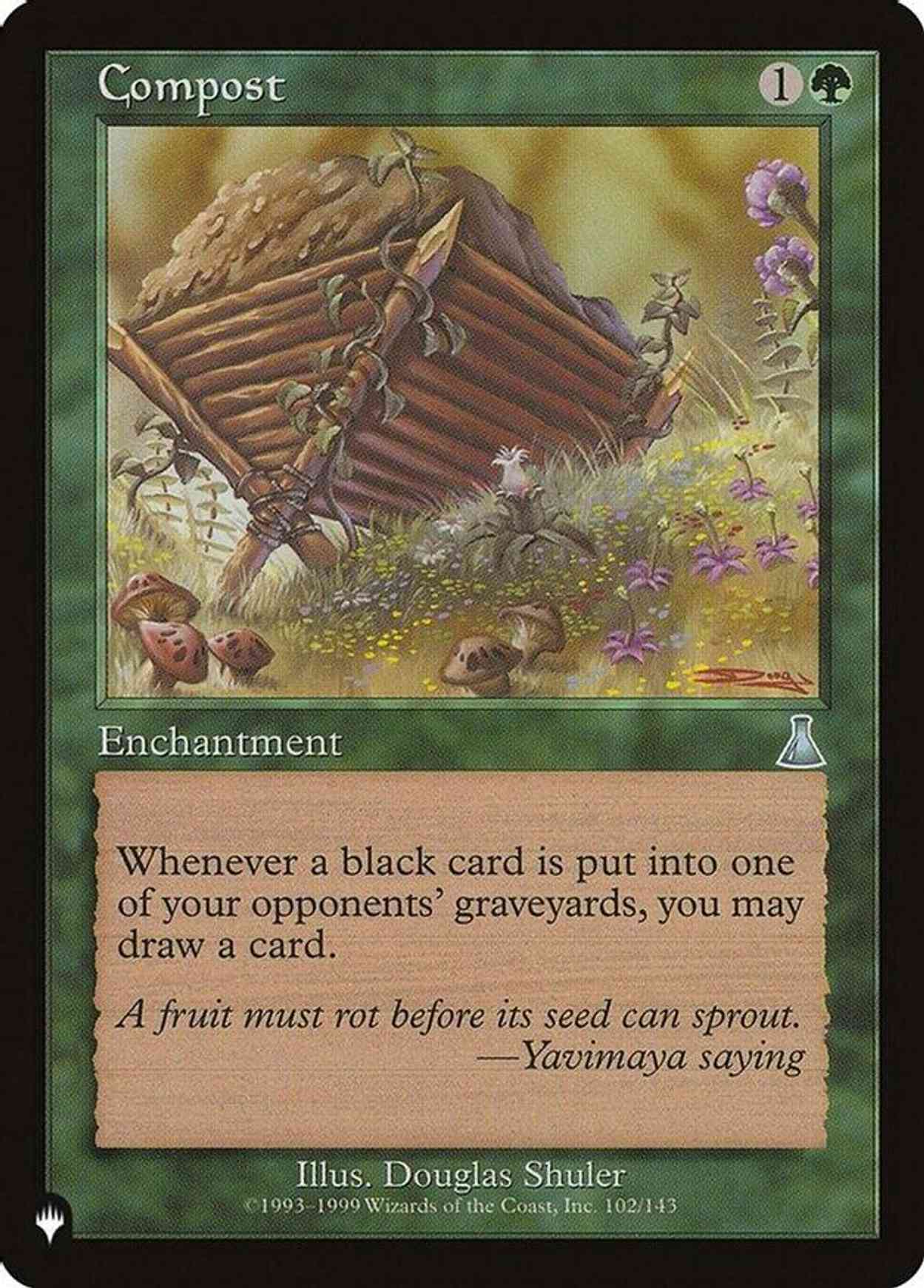 Compost magic card front