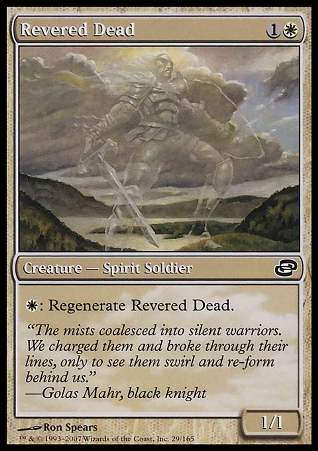 Revered Dead magic card front