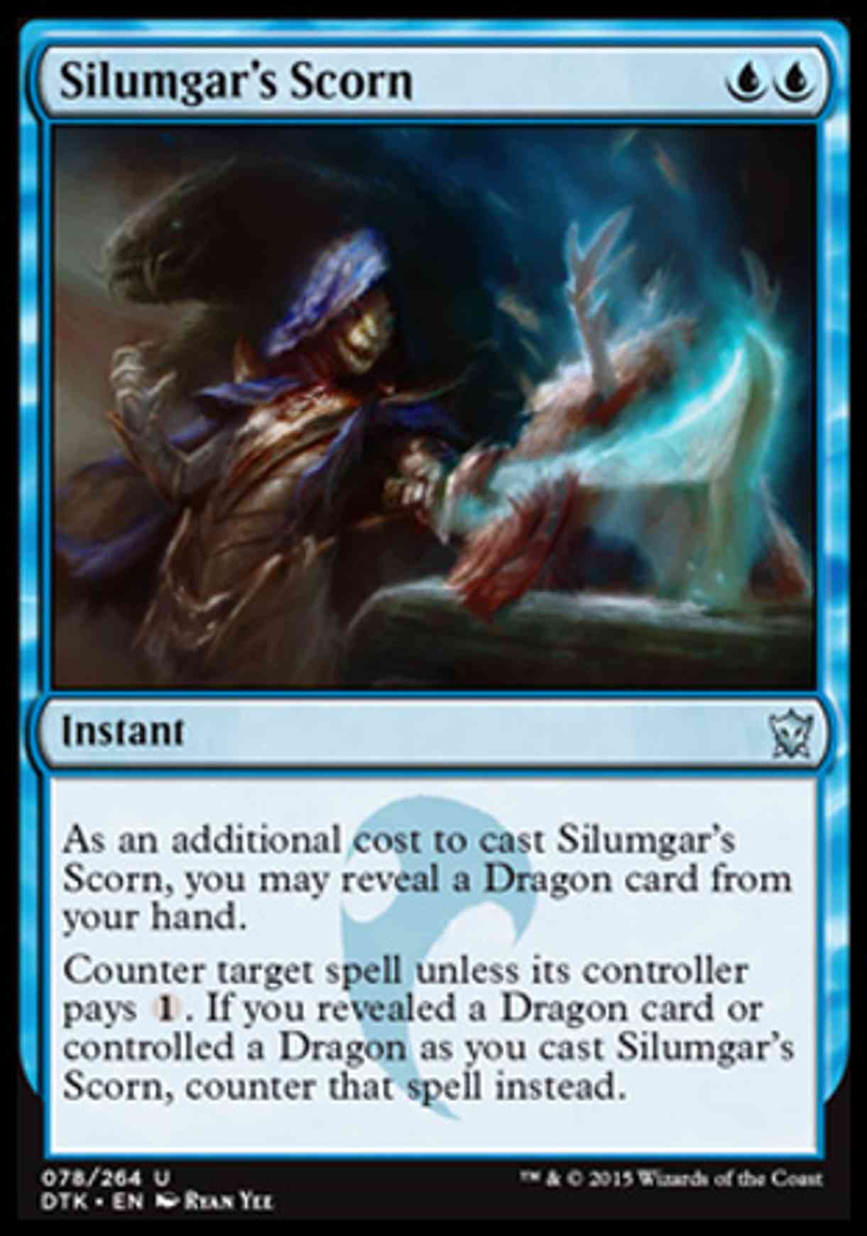 Silumgar's Scorn magic card front