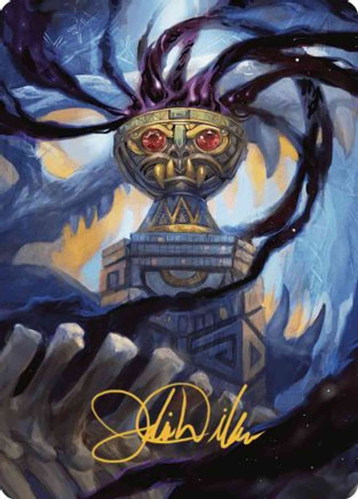 Chalice of the Void Art Card (Gold-Stamped Signature) magic card front