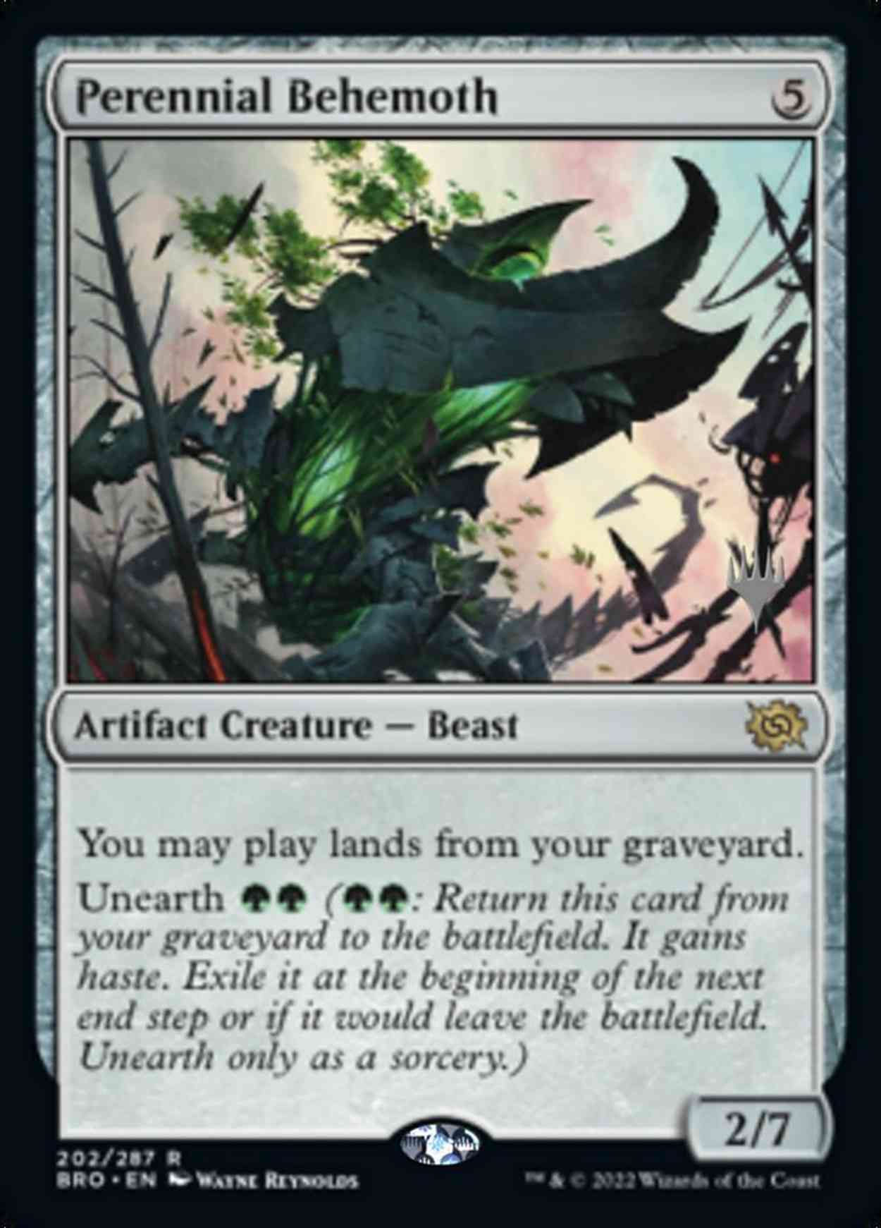 Perennial Behemoth magic card front