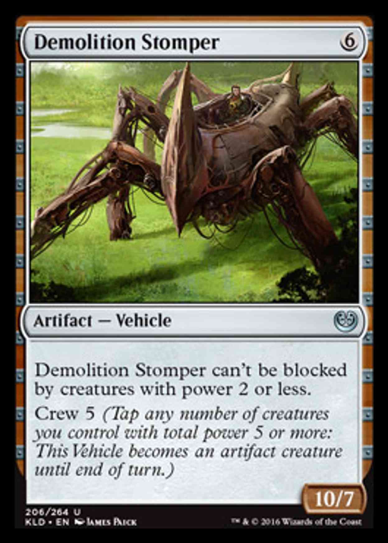 Demolition Stomper magic card front
