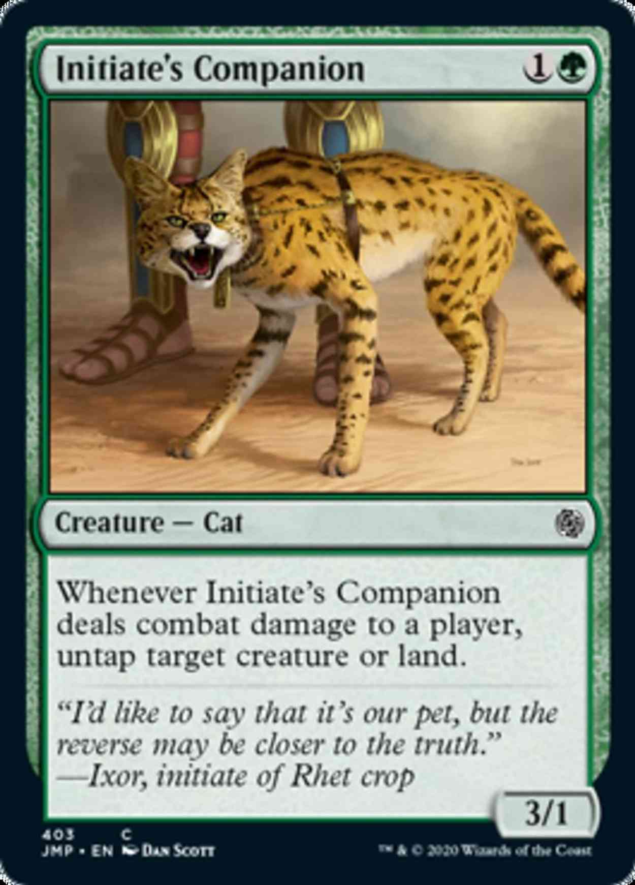 Initiate's Companion magic card front