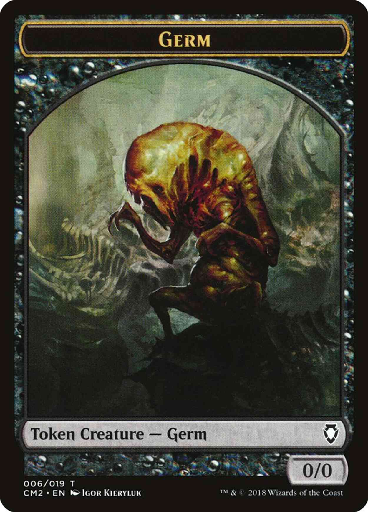 Germ Token magic card front