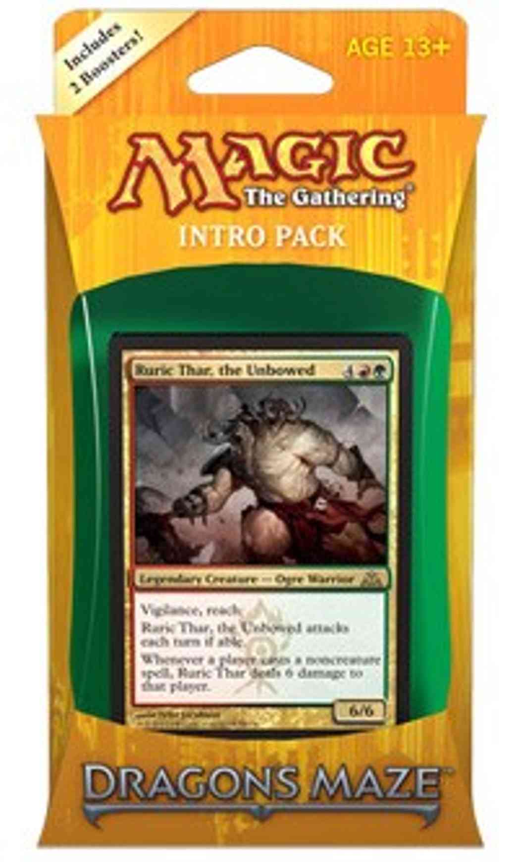 Dragon's Maze - Intro Pack - Gruul Siege magic card front
