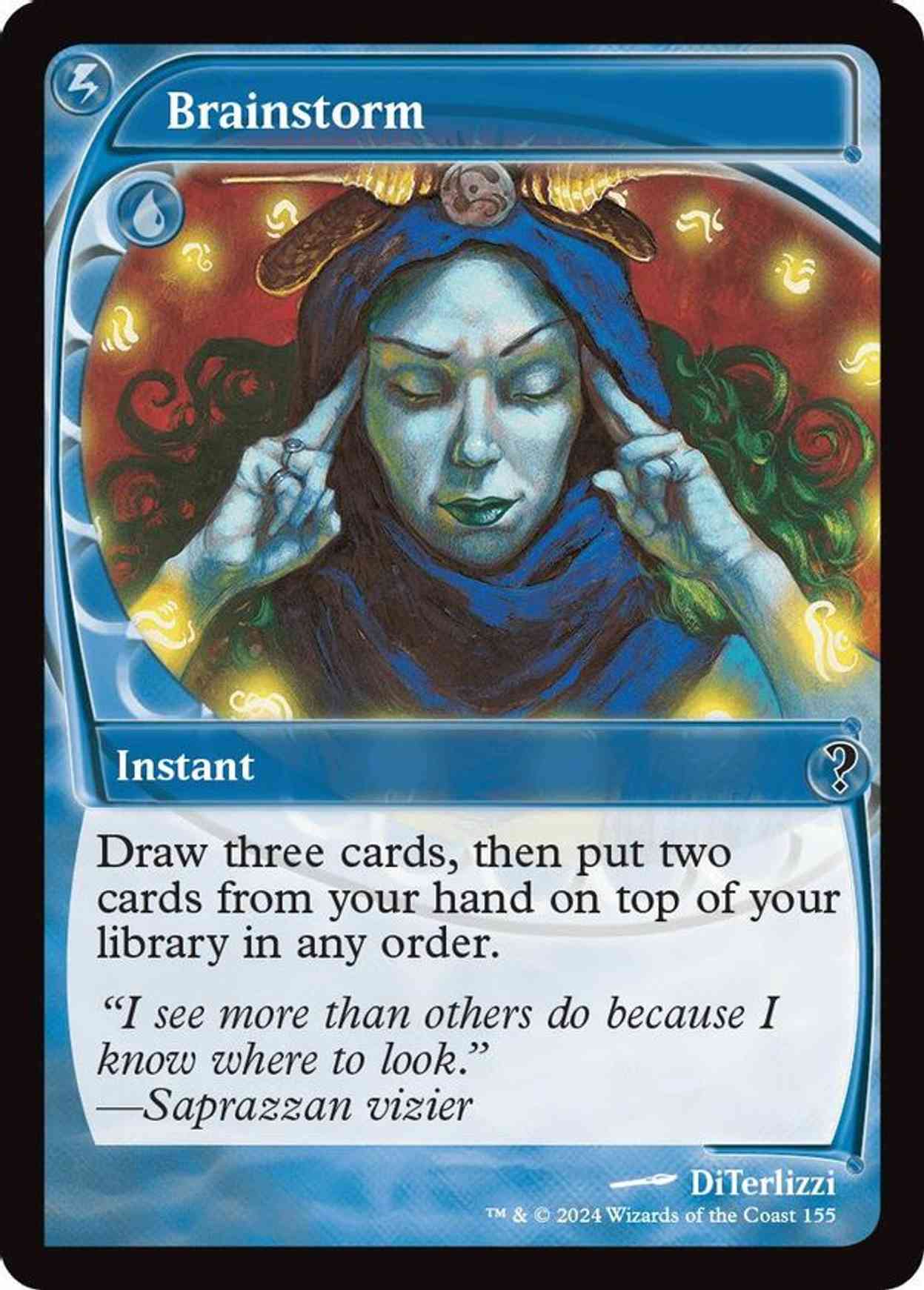 Brainstorm (Future Sight) magic card front