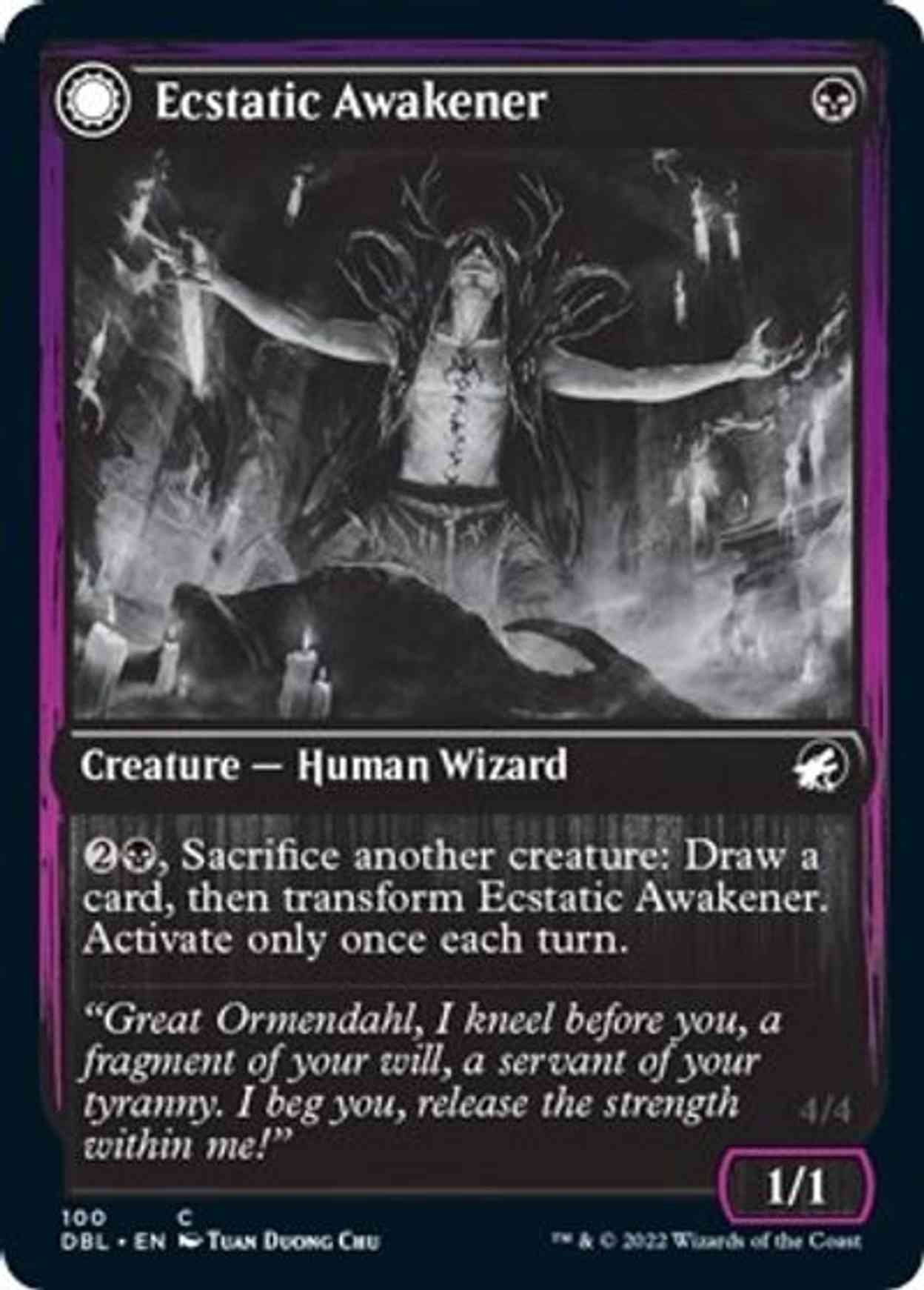 Ecstatic Awakener magic card front