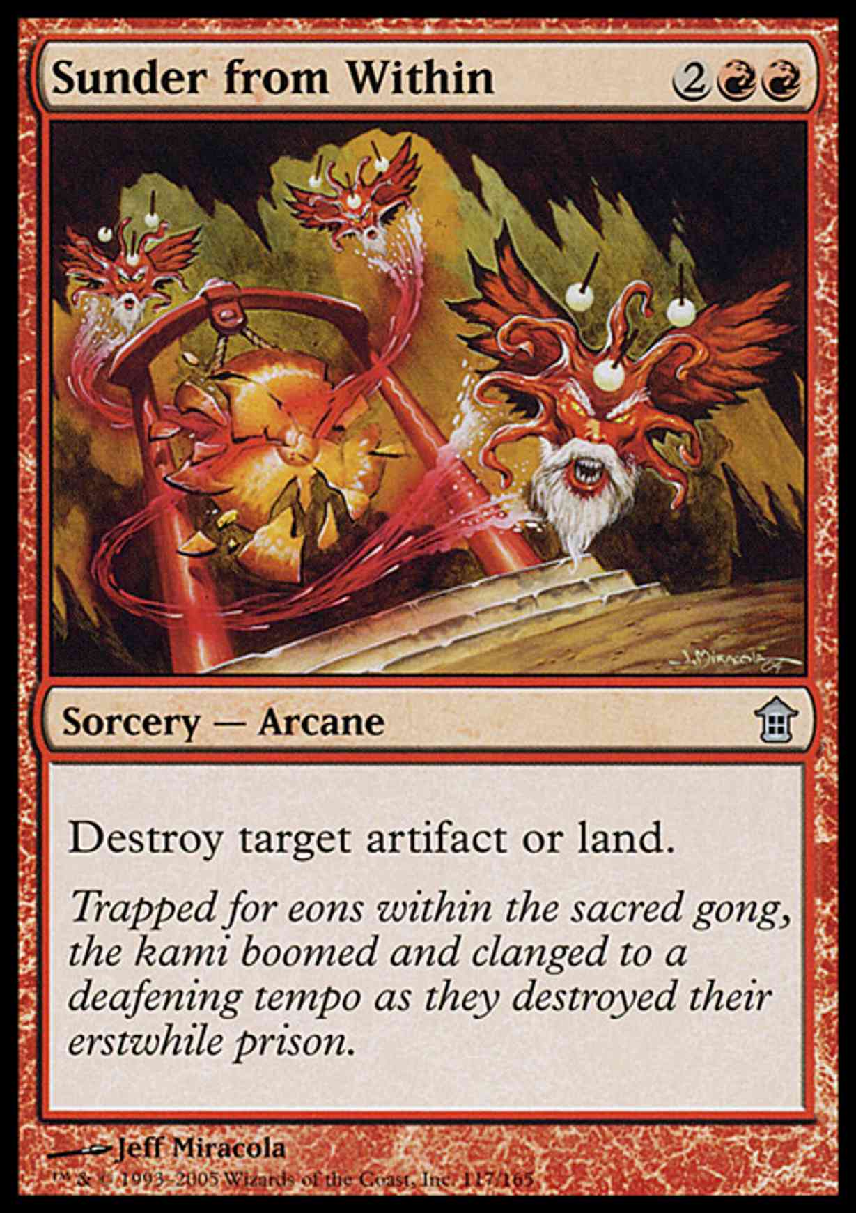 Sunder from Within magic card front