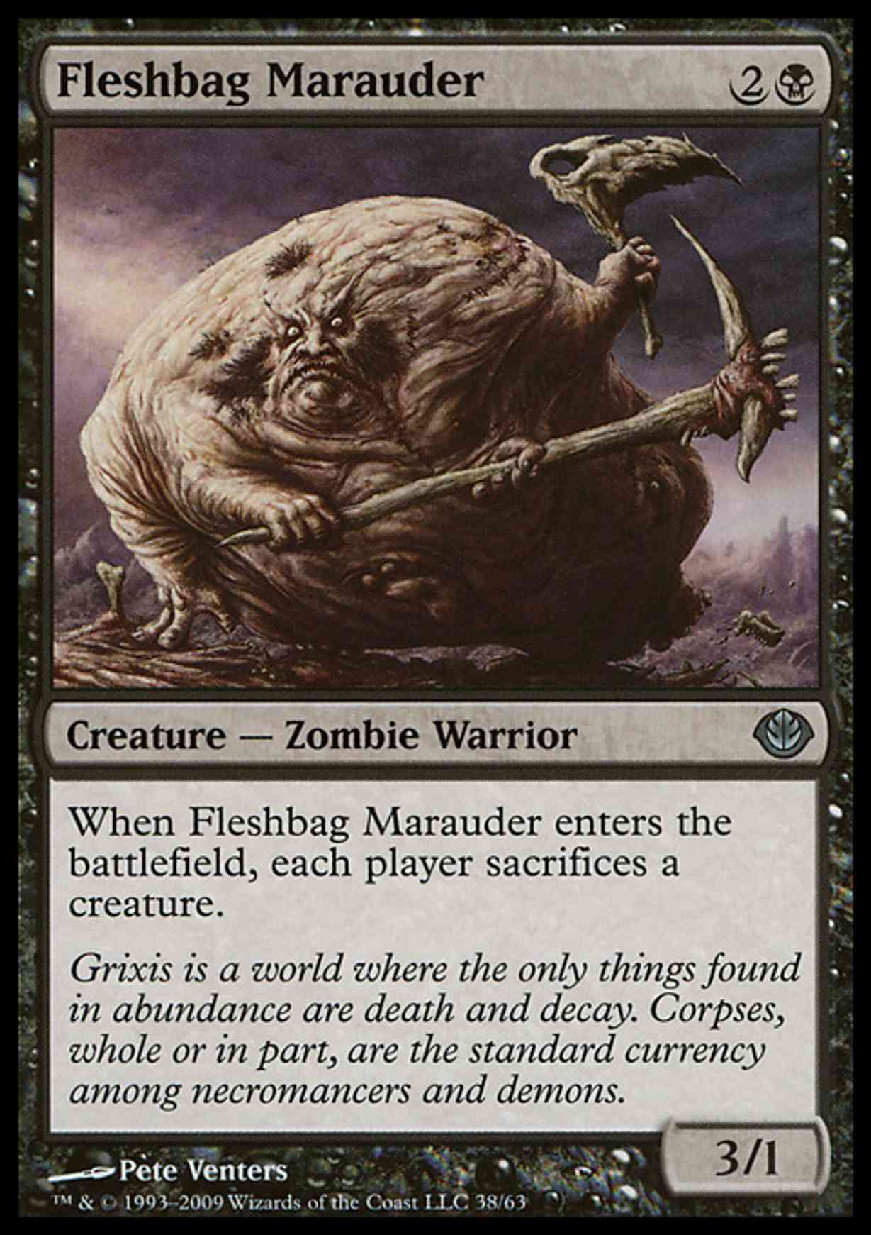 Fleshbag Marauder magic card front