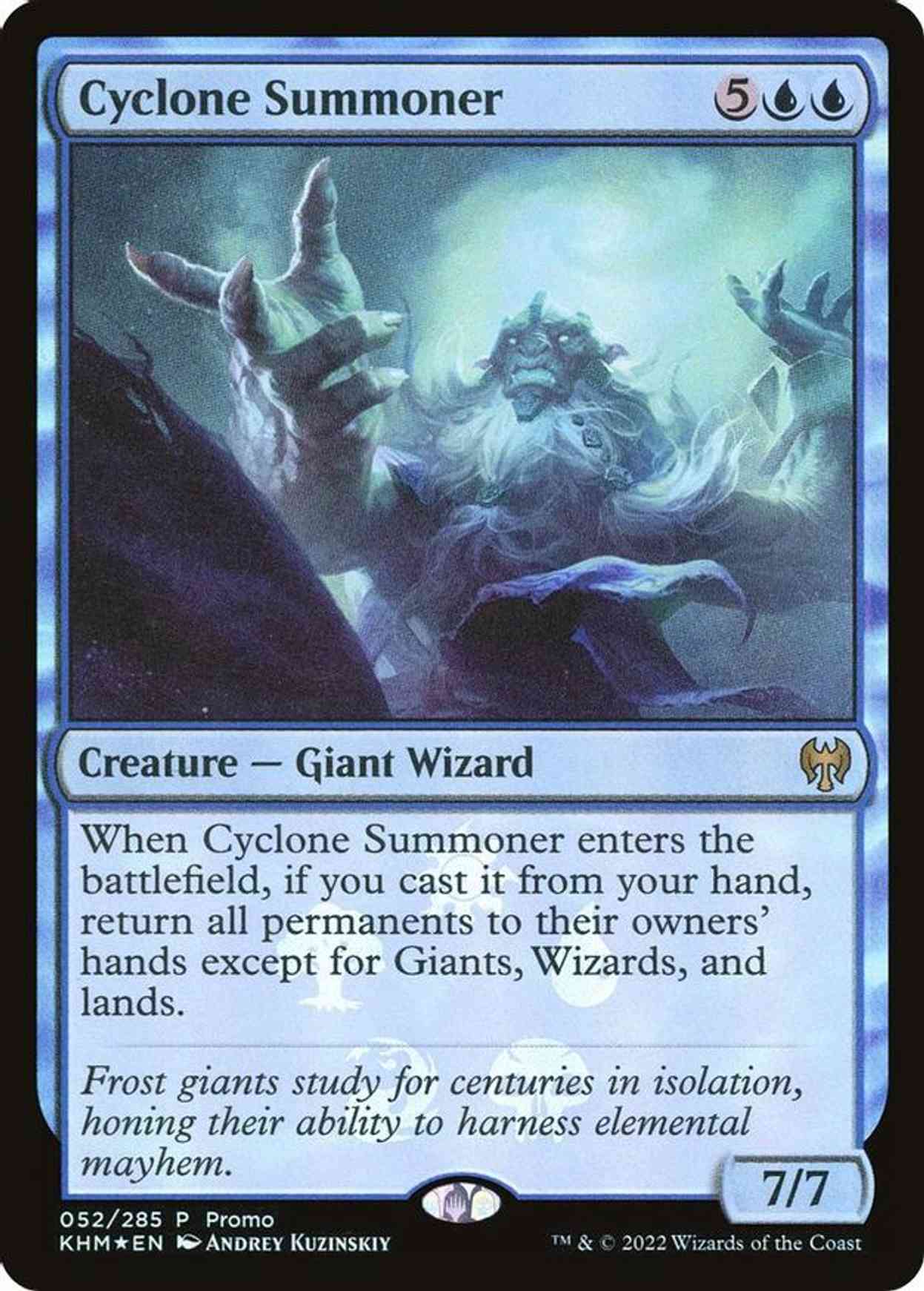 Cyclone Summoner magic card front