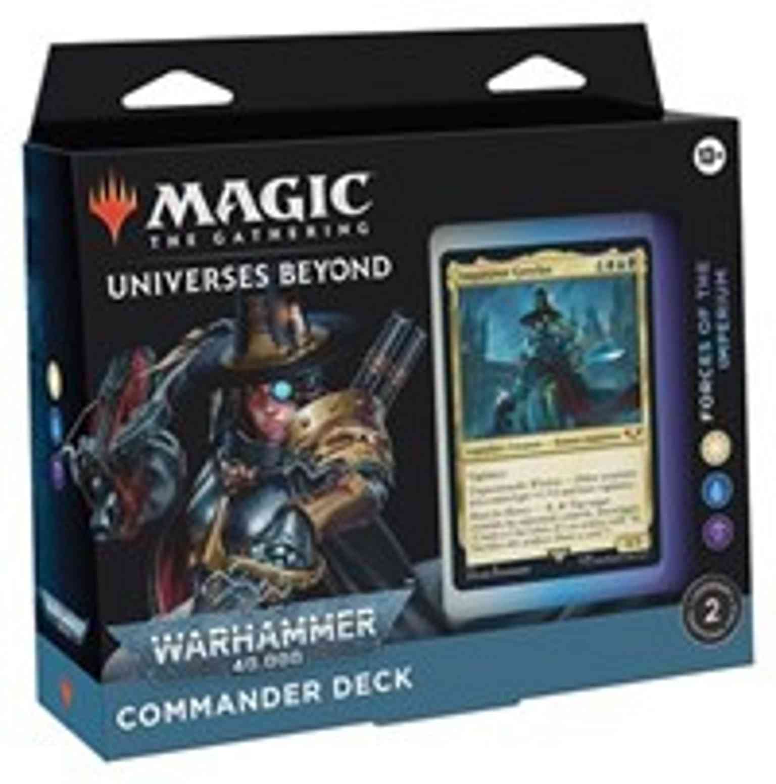 Universes Beyond: Warhammer 40,000 - Forces of the Imperium Commander Deck magic card front