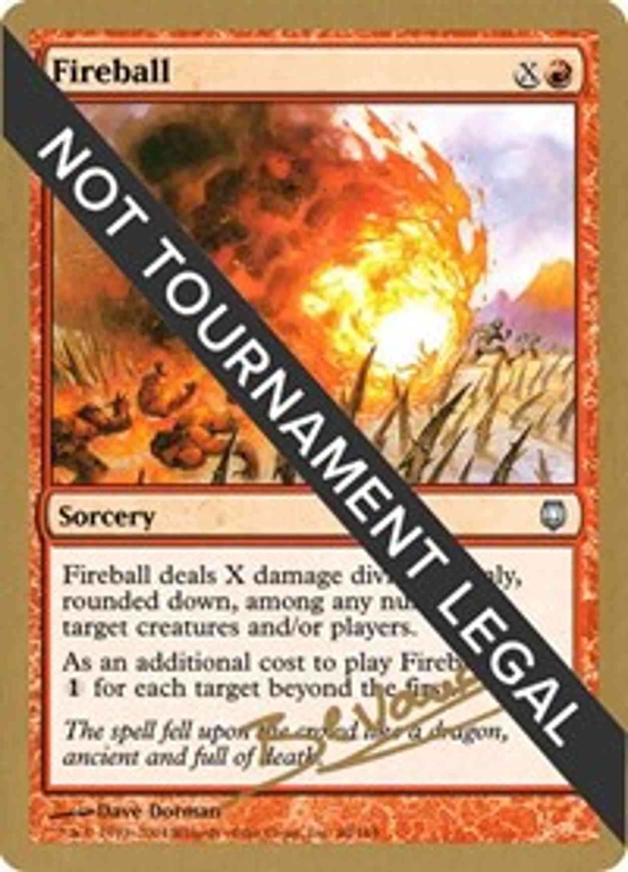 Fireball - 2004 Manuel Bevand (DST) magic card front