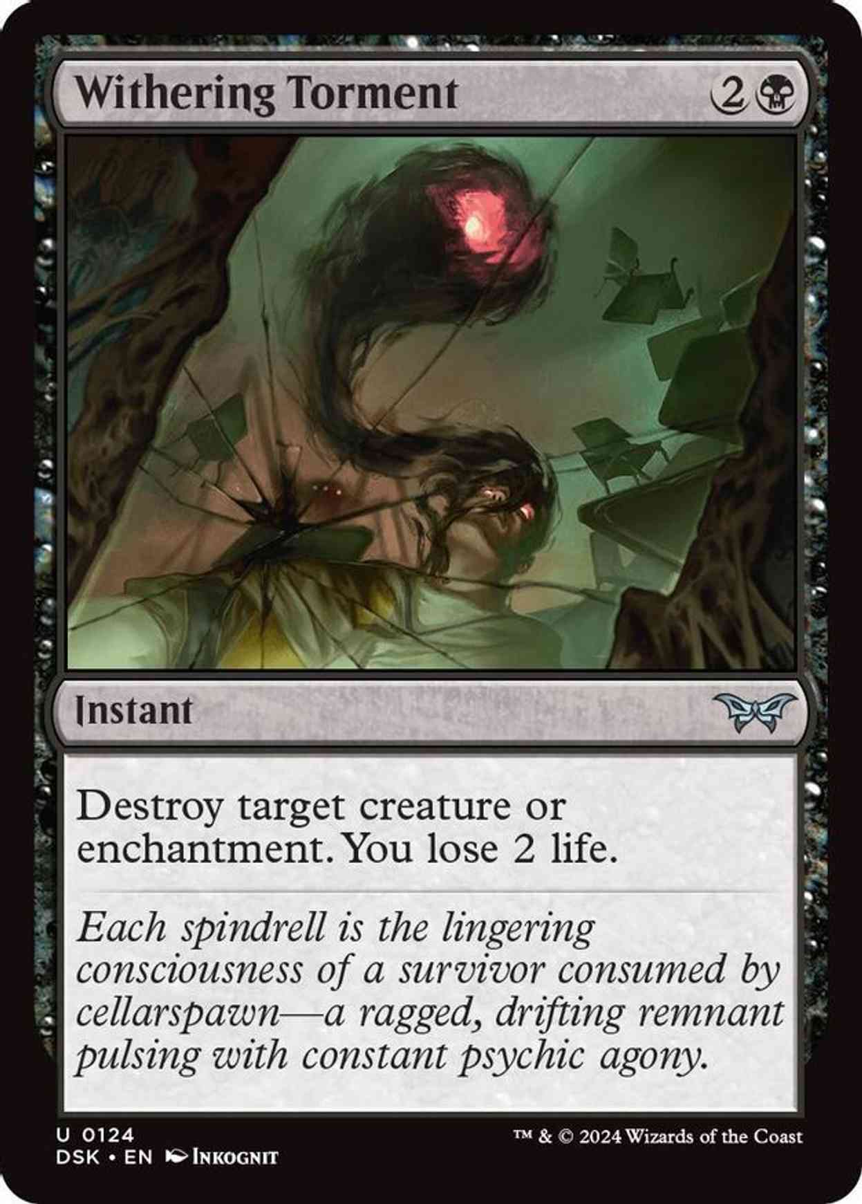 Withering Torment magic card front