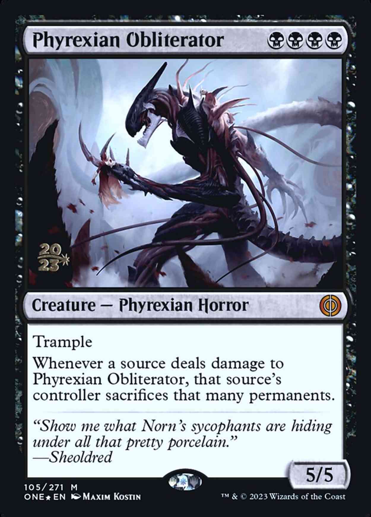 Phyrexian Obliterator magic card front