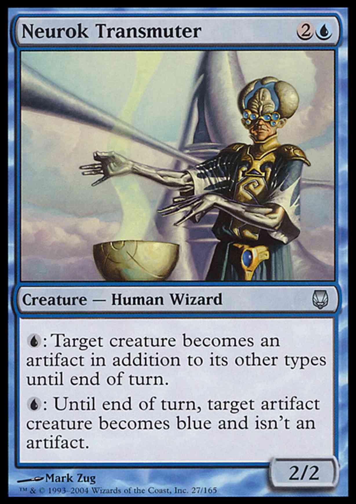 Neurok Transmuter magic card front