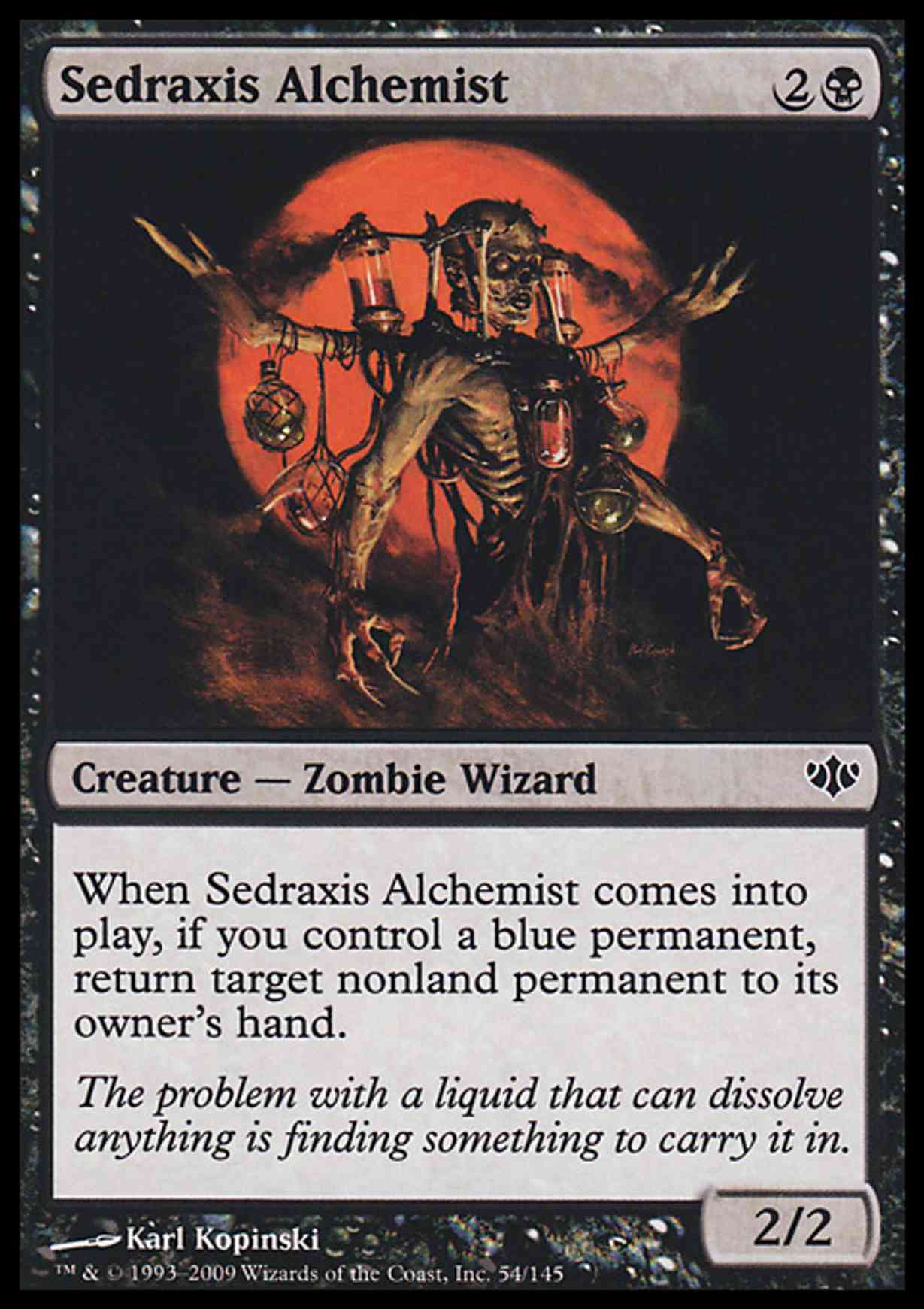 Sedraxis Alchemist magic card front