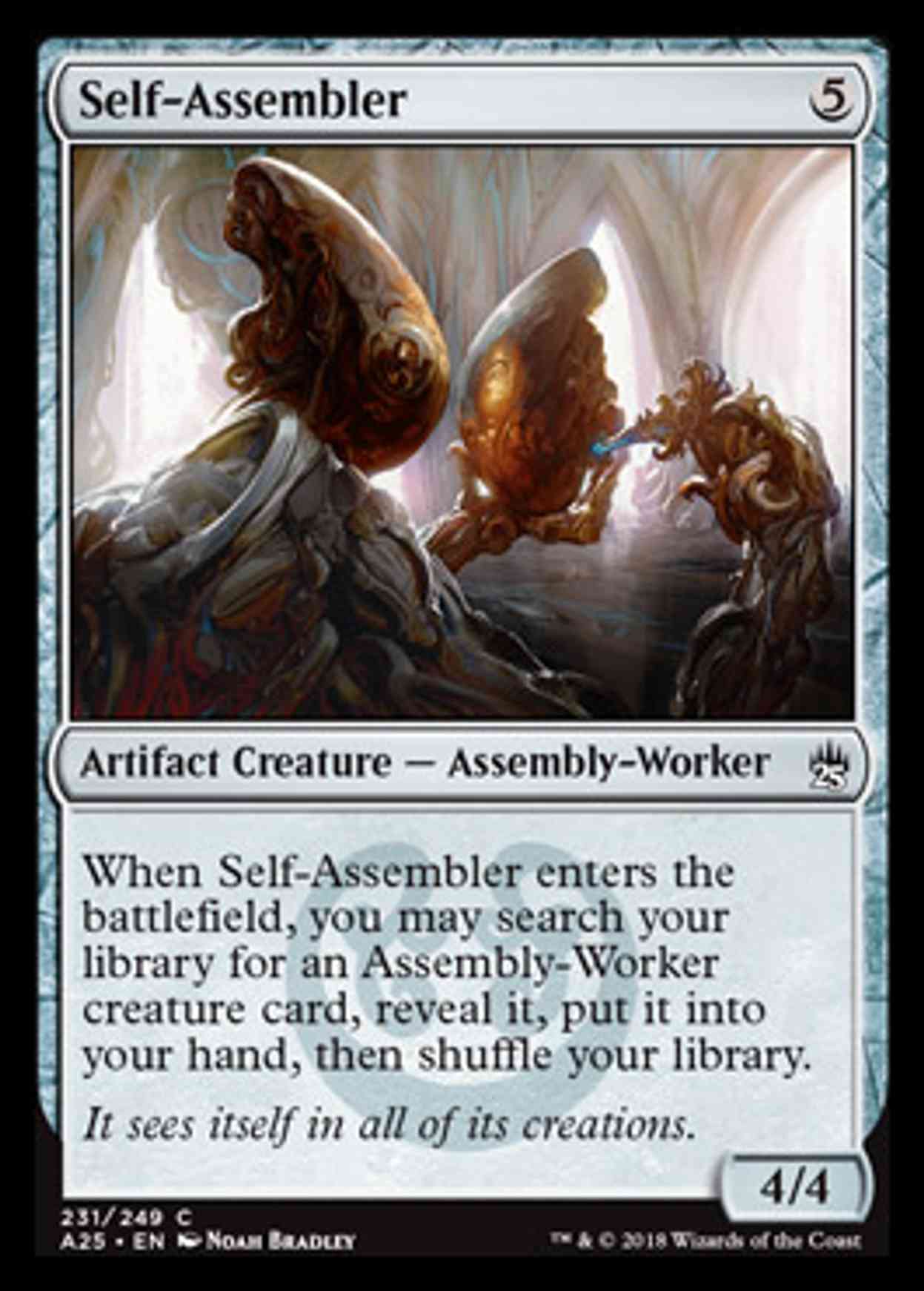 Self-Assembler magic card front