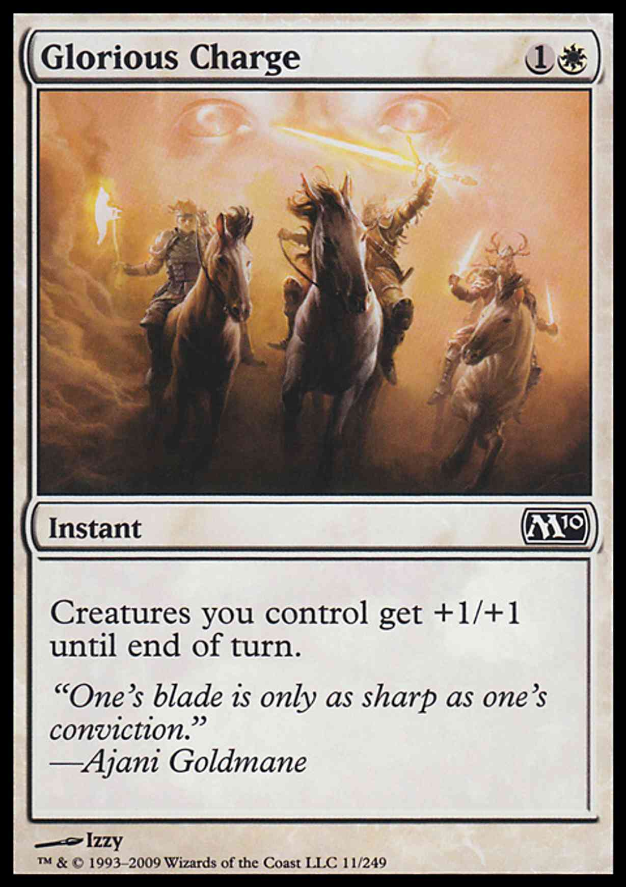 Glorious Charge magic card front
