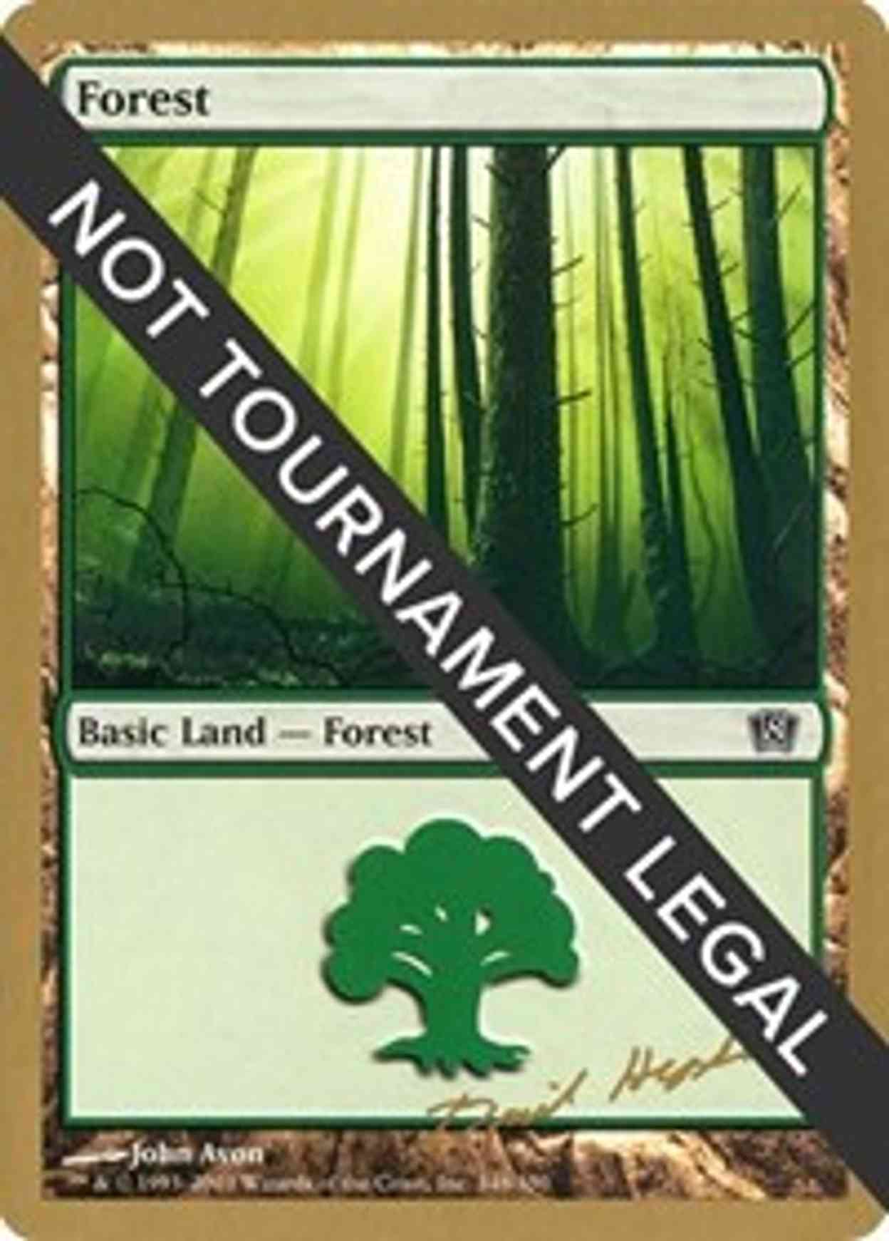 Forest (348) - 2003 Dave Humpherys (8ED) magic card front
