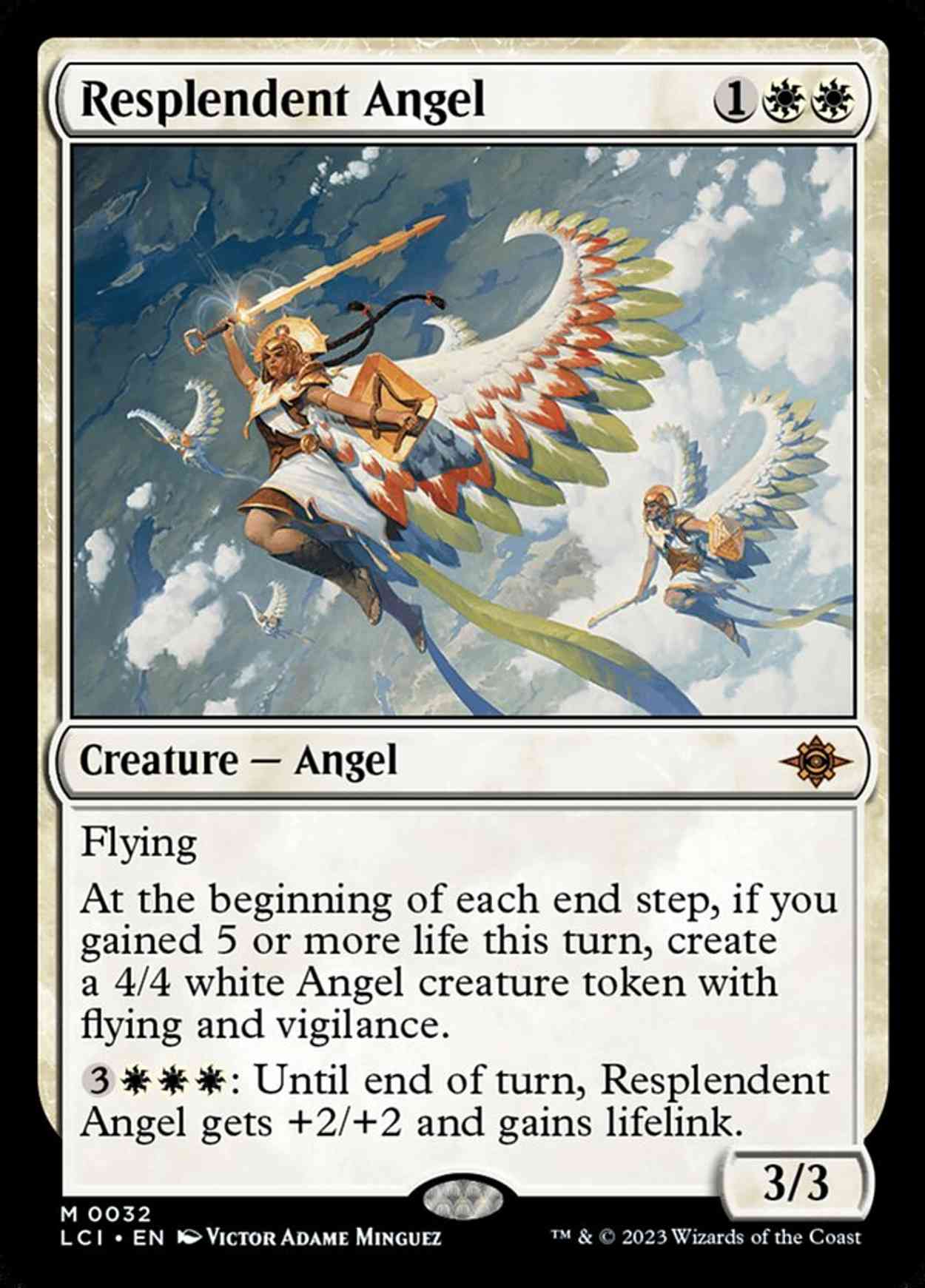 Resplendent Angel magic card front