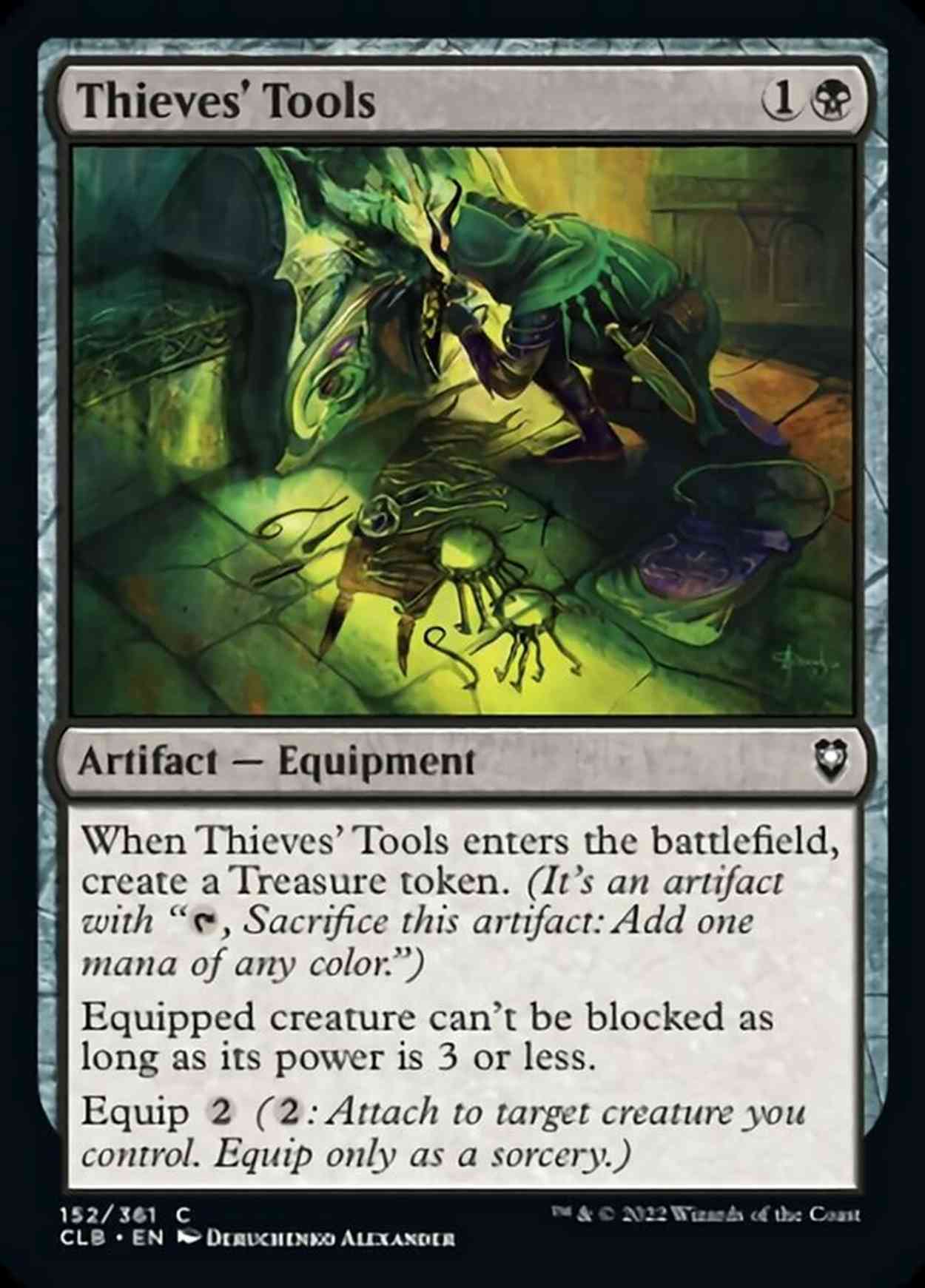 Thieves' Tools magic card front
