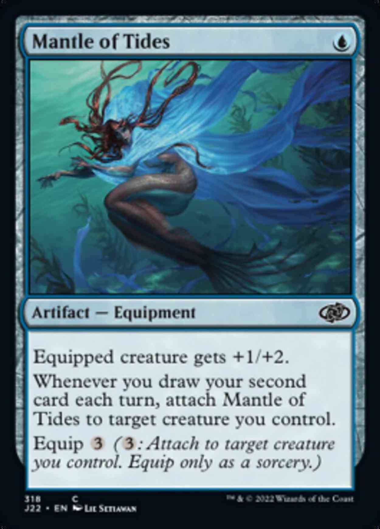 Mantle of Tides magic card front