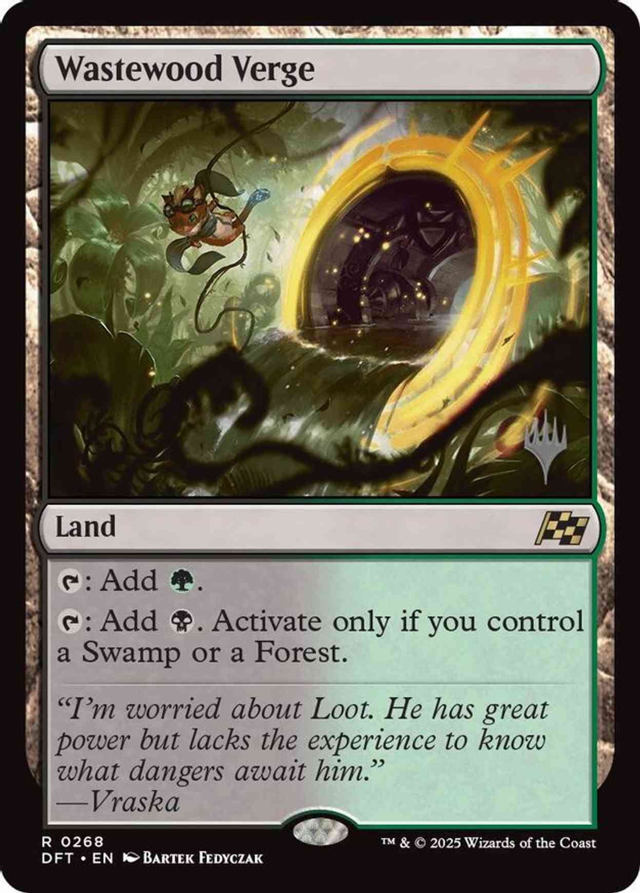 Wastewood Verge magic card front