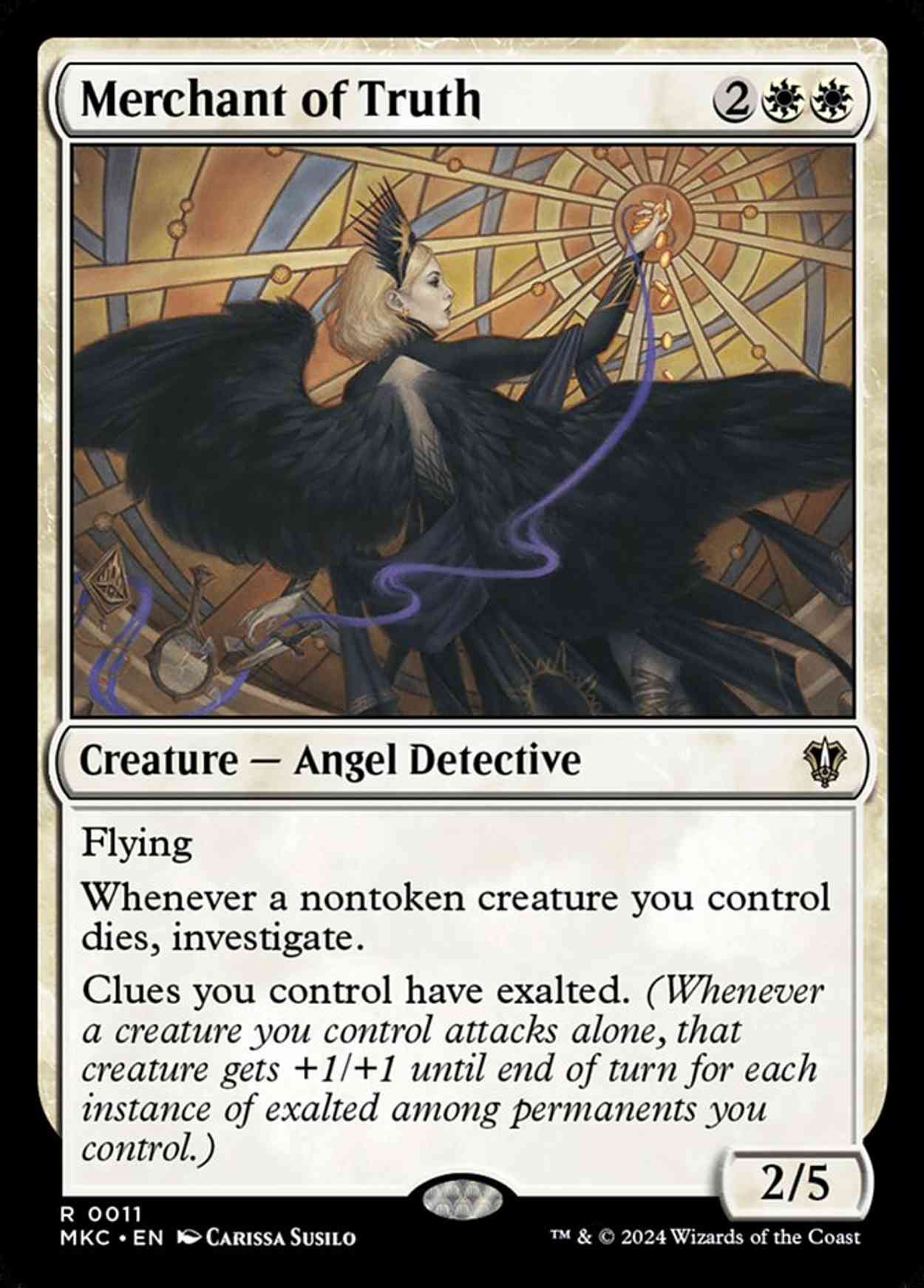 Merchant of Truth magic card front