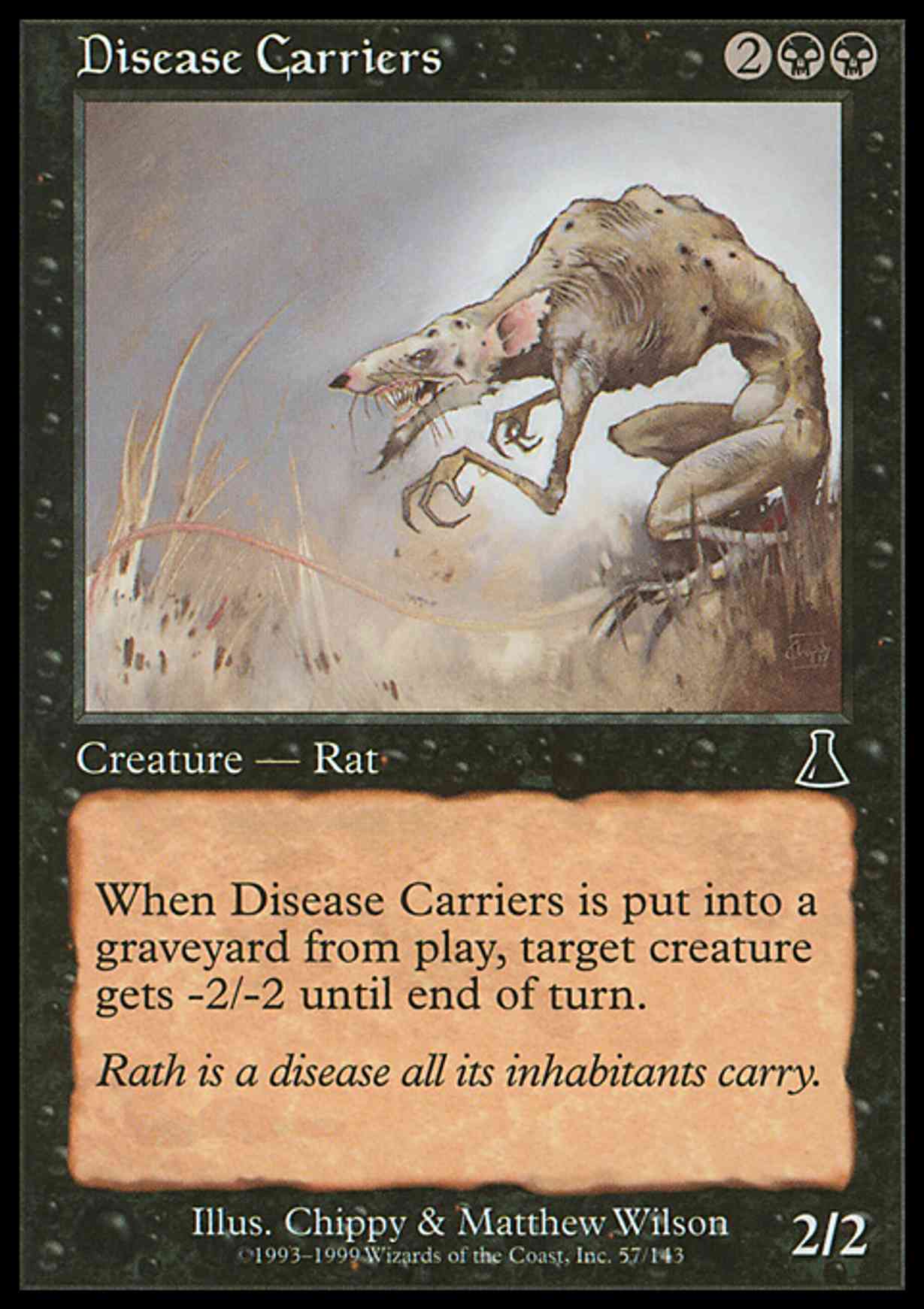 Disease Carriers magic card front