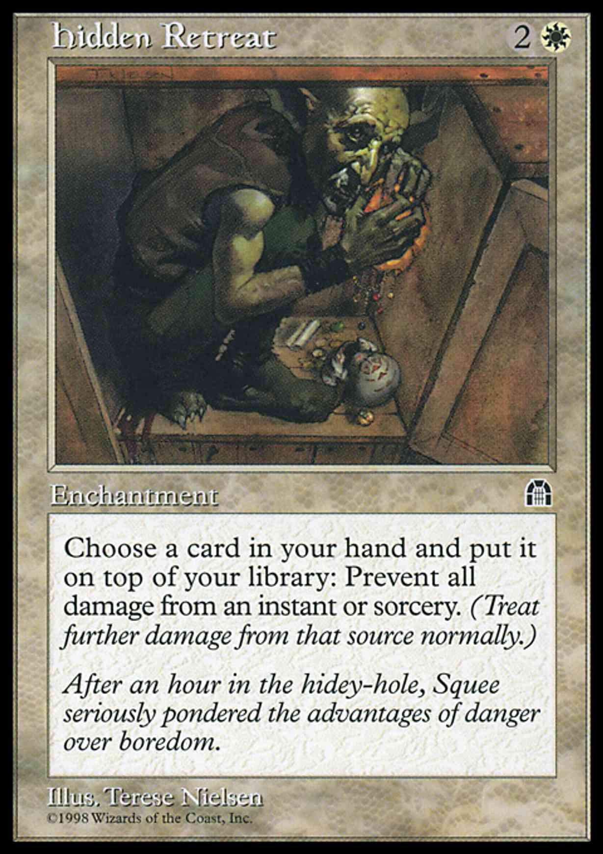 Hidden Retreat magic card front