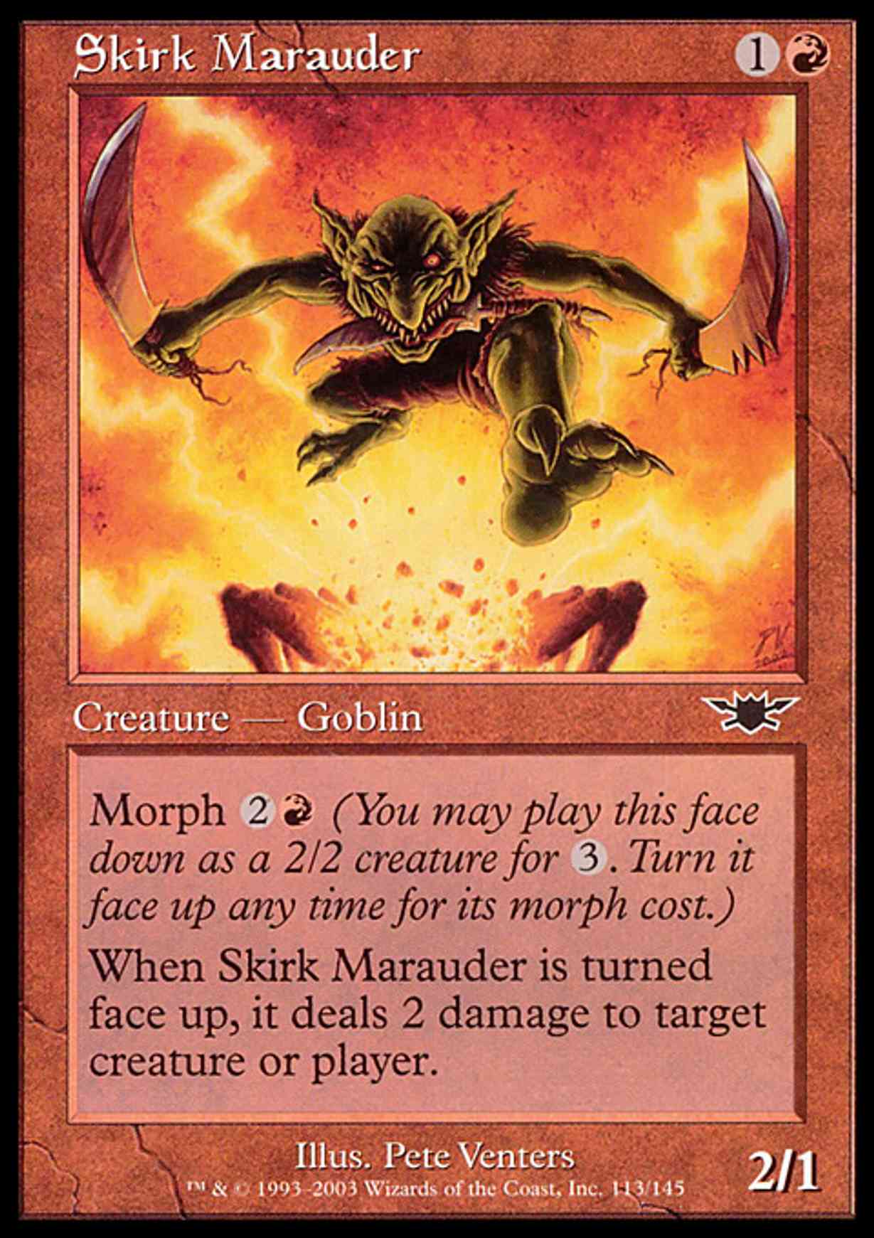 Skirk Marauder magic card front
