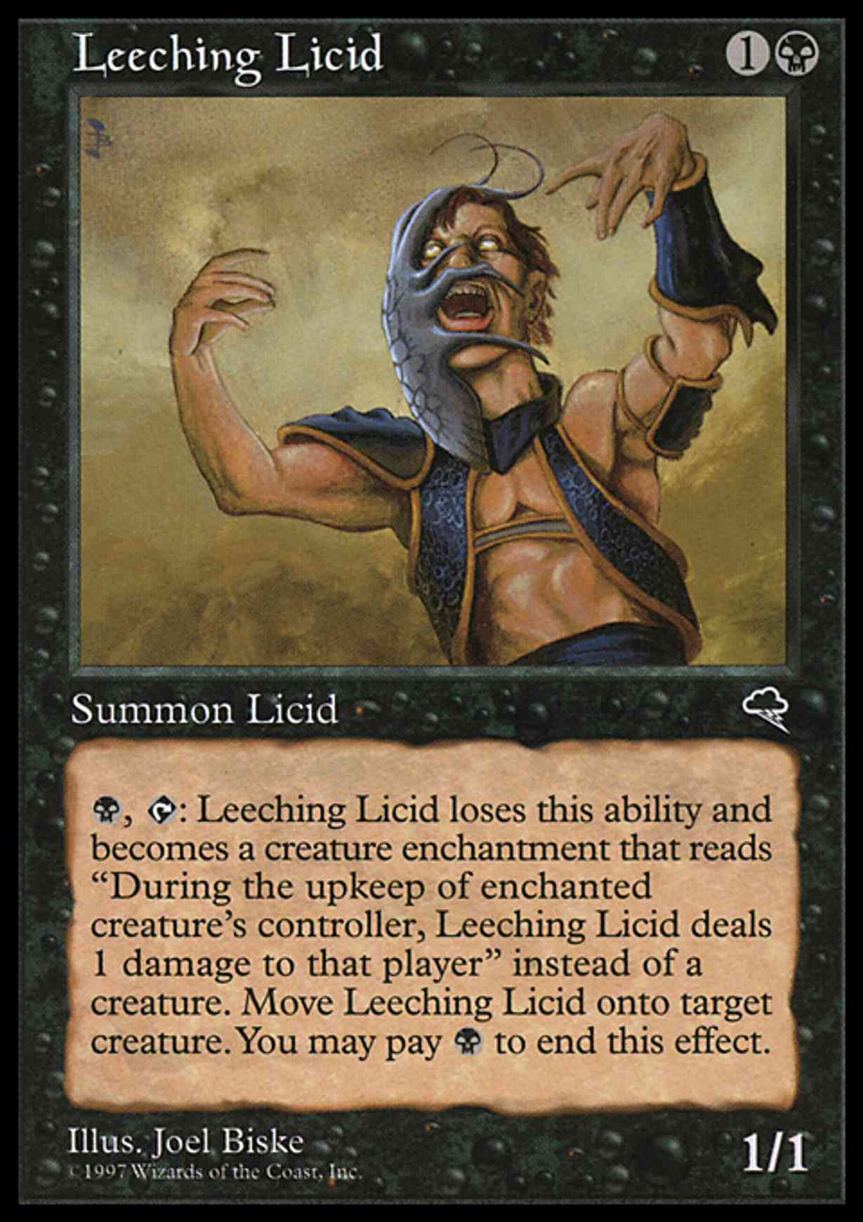 Leeching Licid magic card front