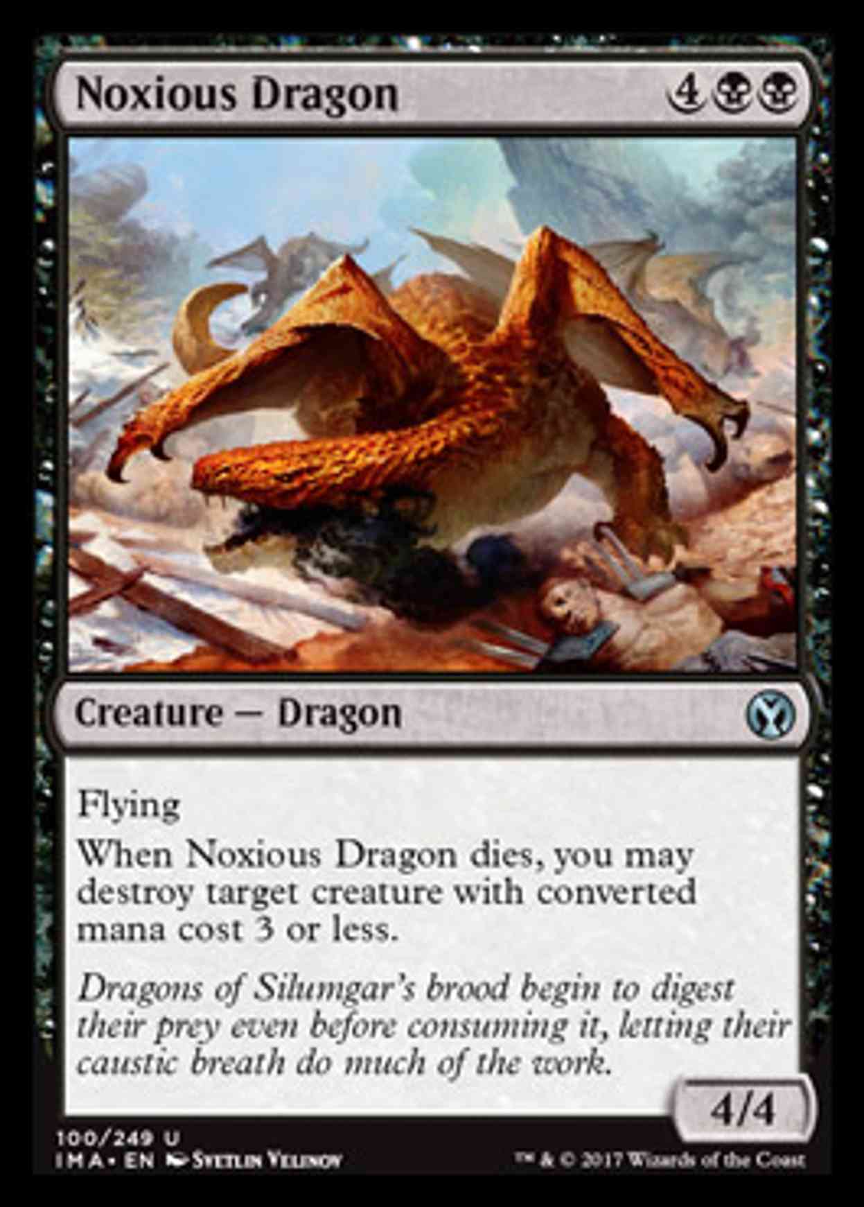 Noxious Dragon magic card front