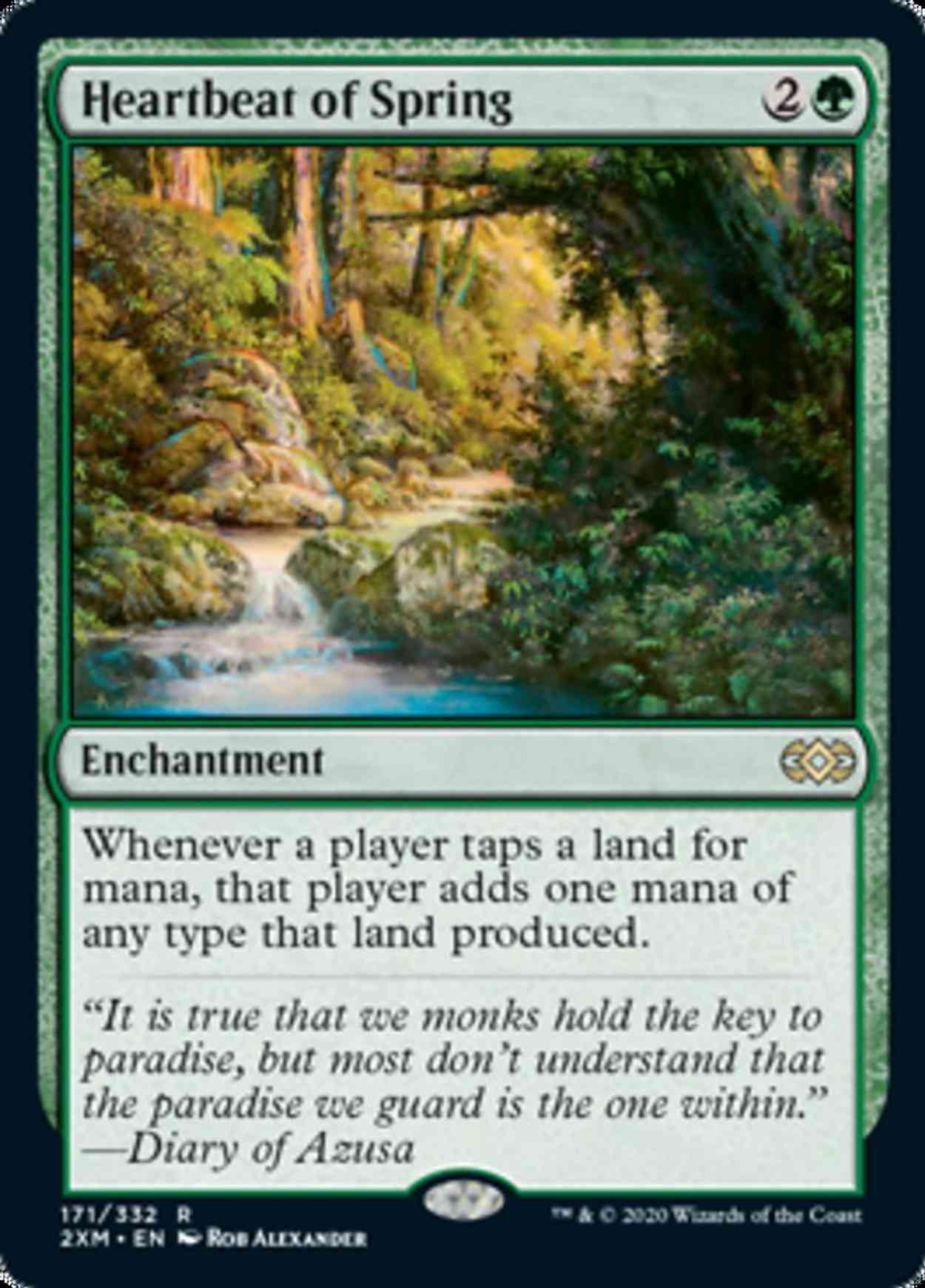 Heartbeat of Spring magic card front