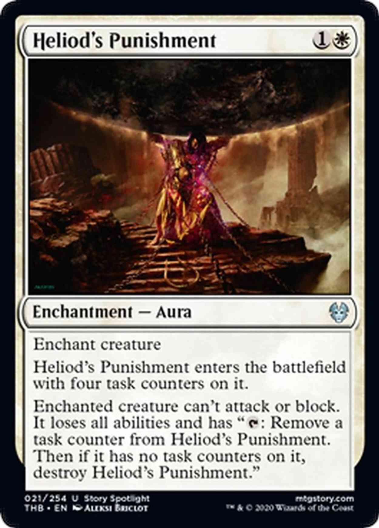 Heliod's Punishment magic card front