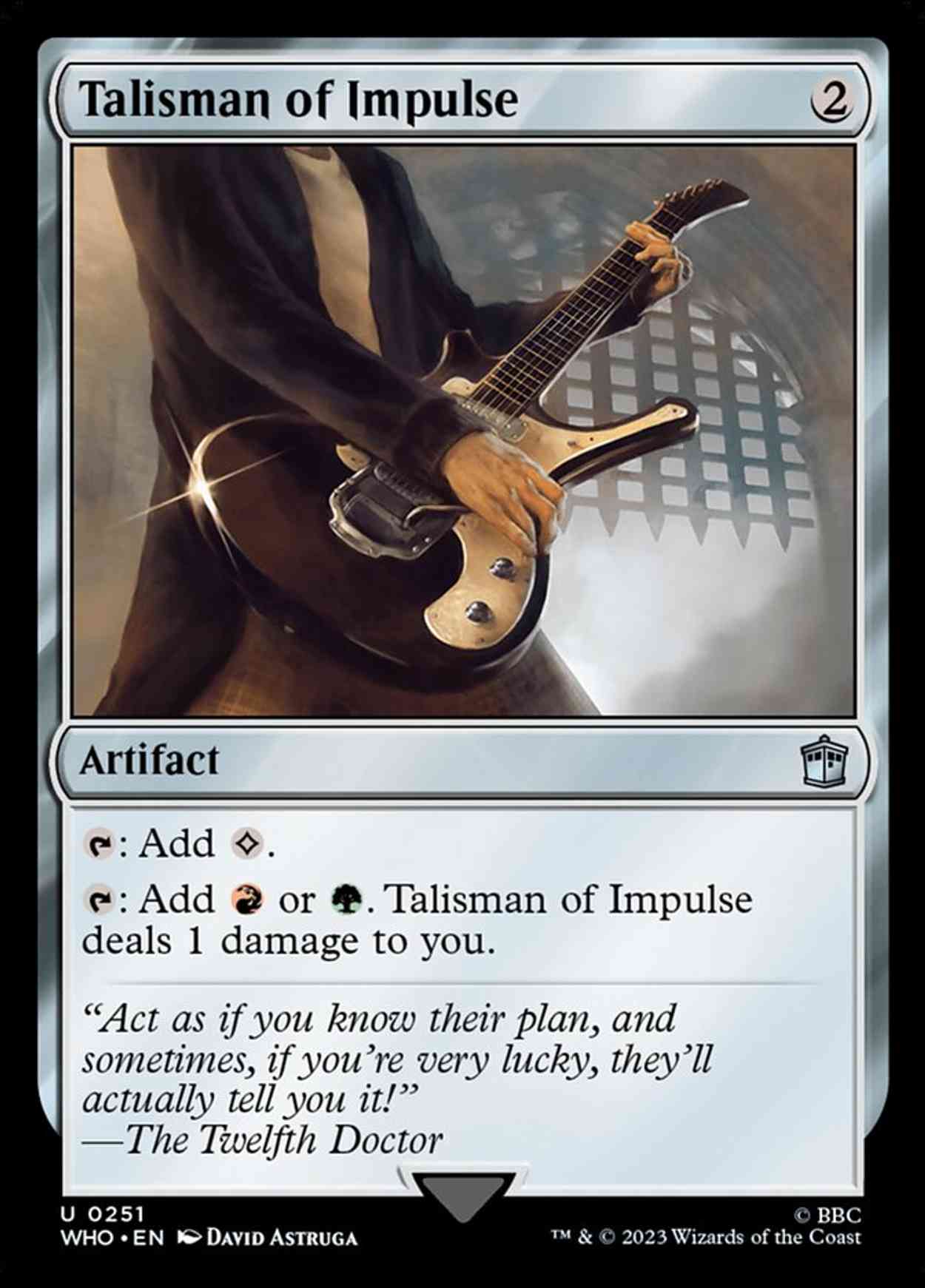 Talisman of Impulse magic card front