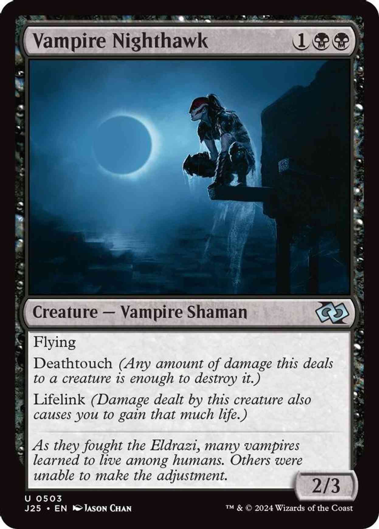 Vampire Nighthawk magic card front