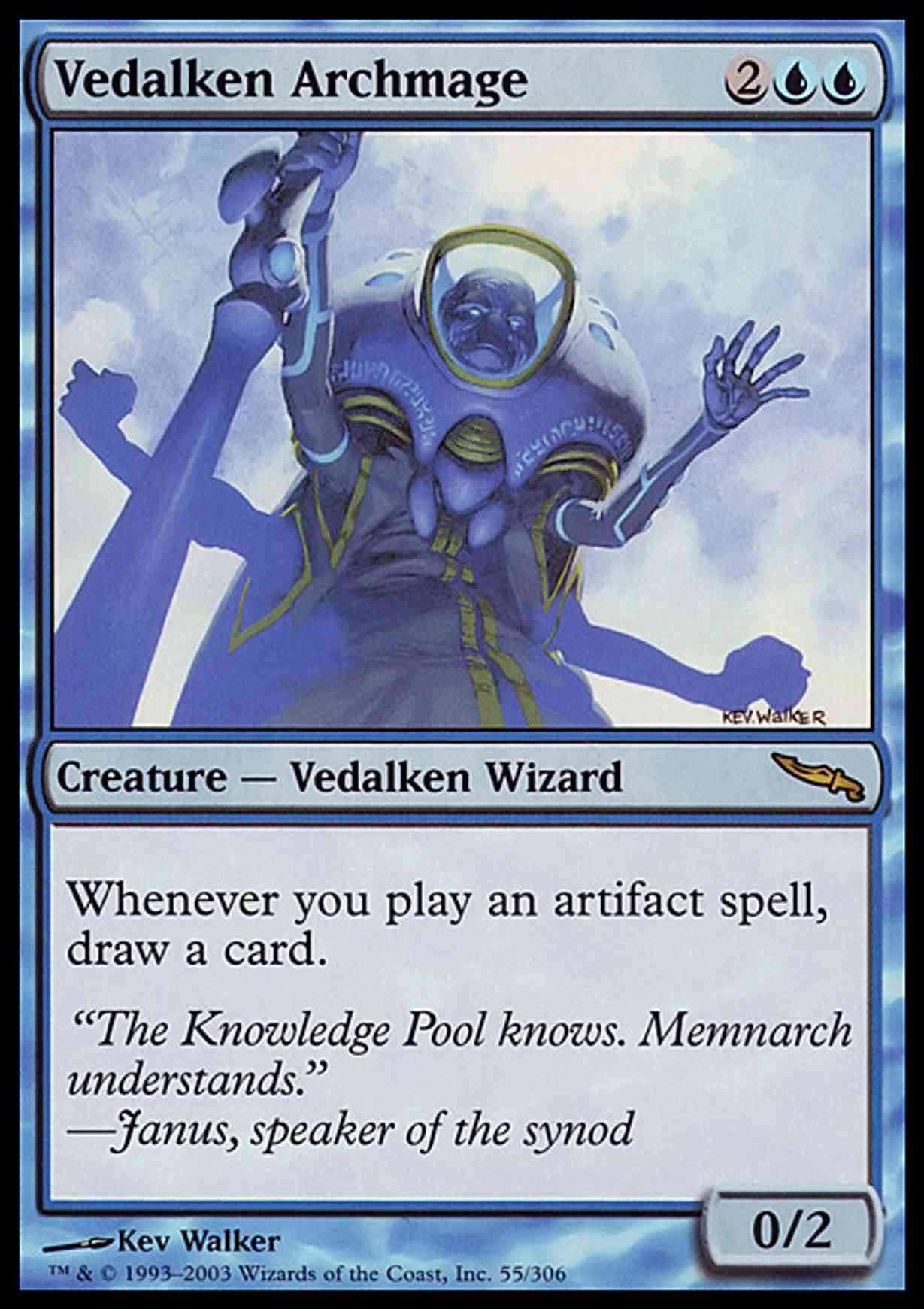 Vedalken Archmage magic card front