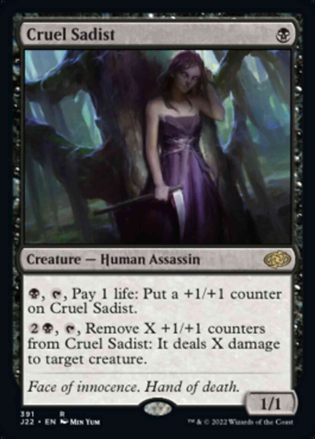Cruel Sadist magic card front