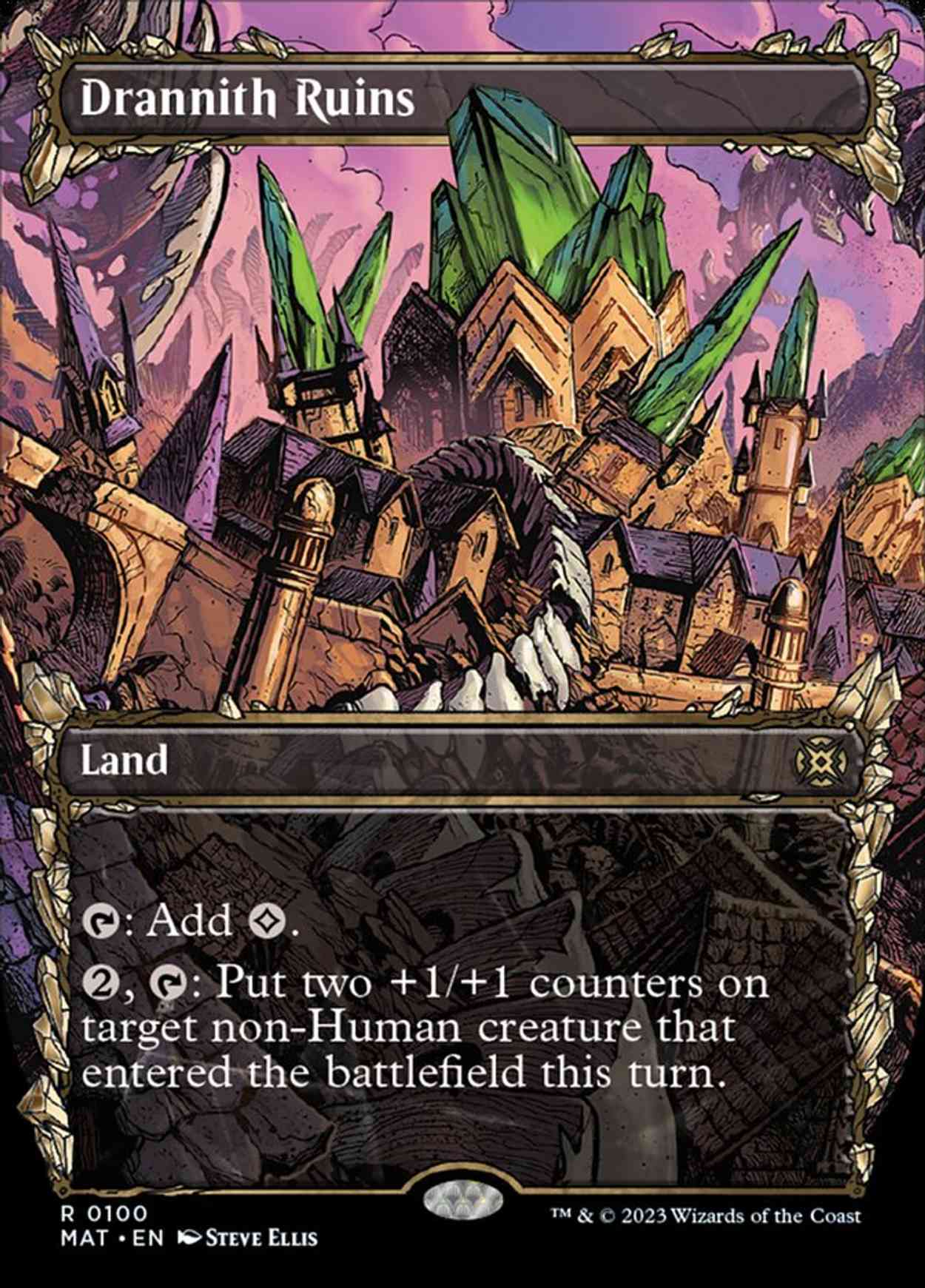 Drannith Ruins (Showcase) magic card front