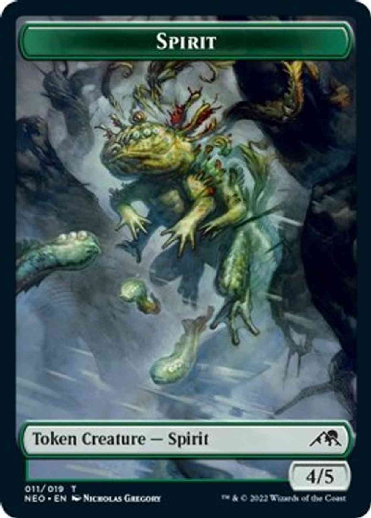 Spirit Token (011) magic card front