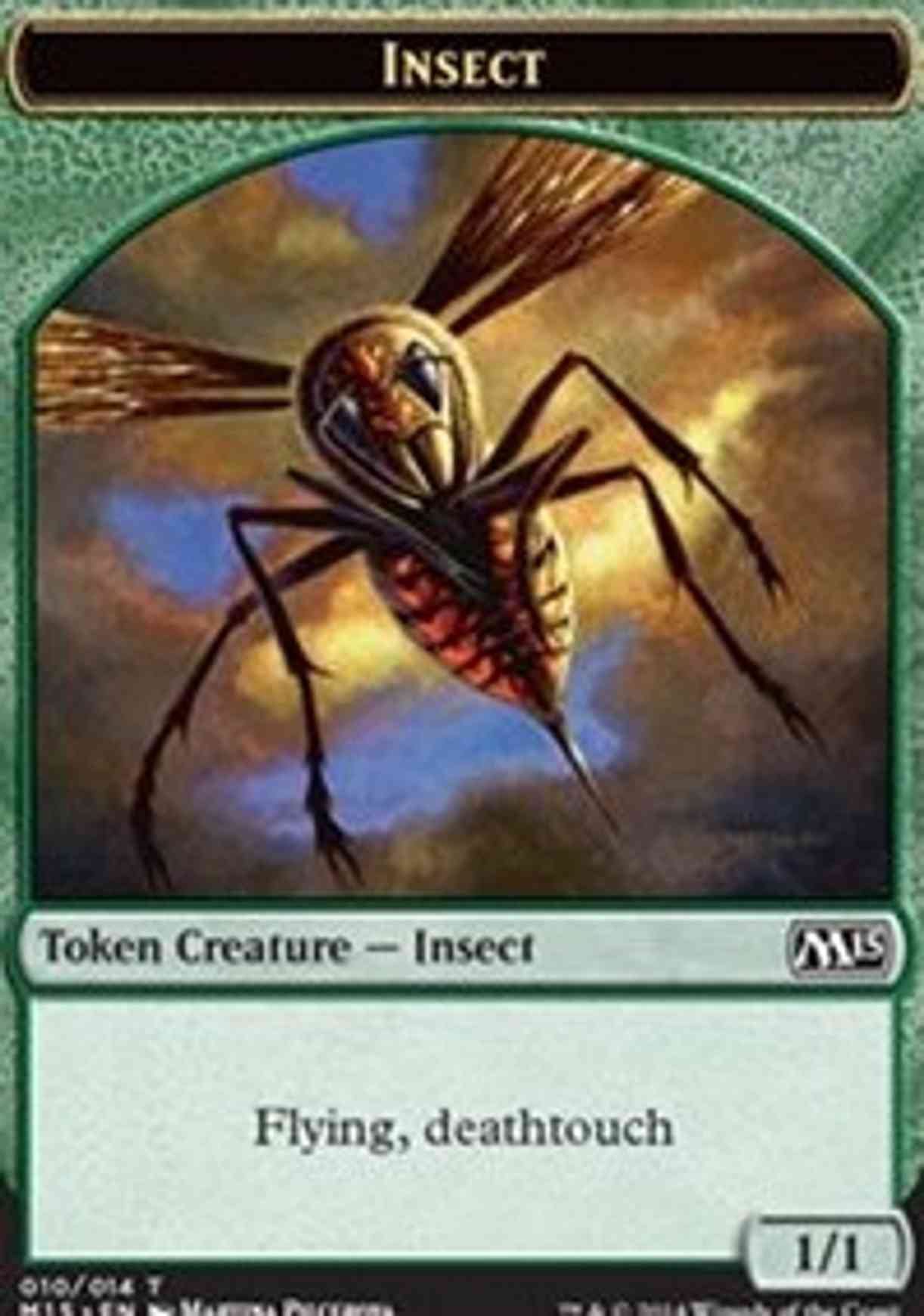 Insect Token (Deathtouch) magic card front