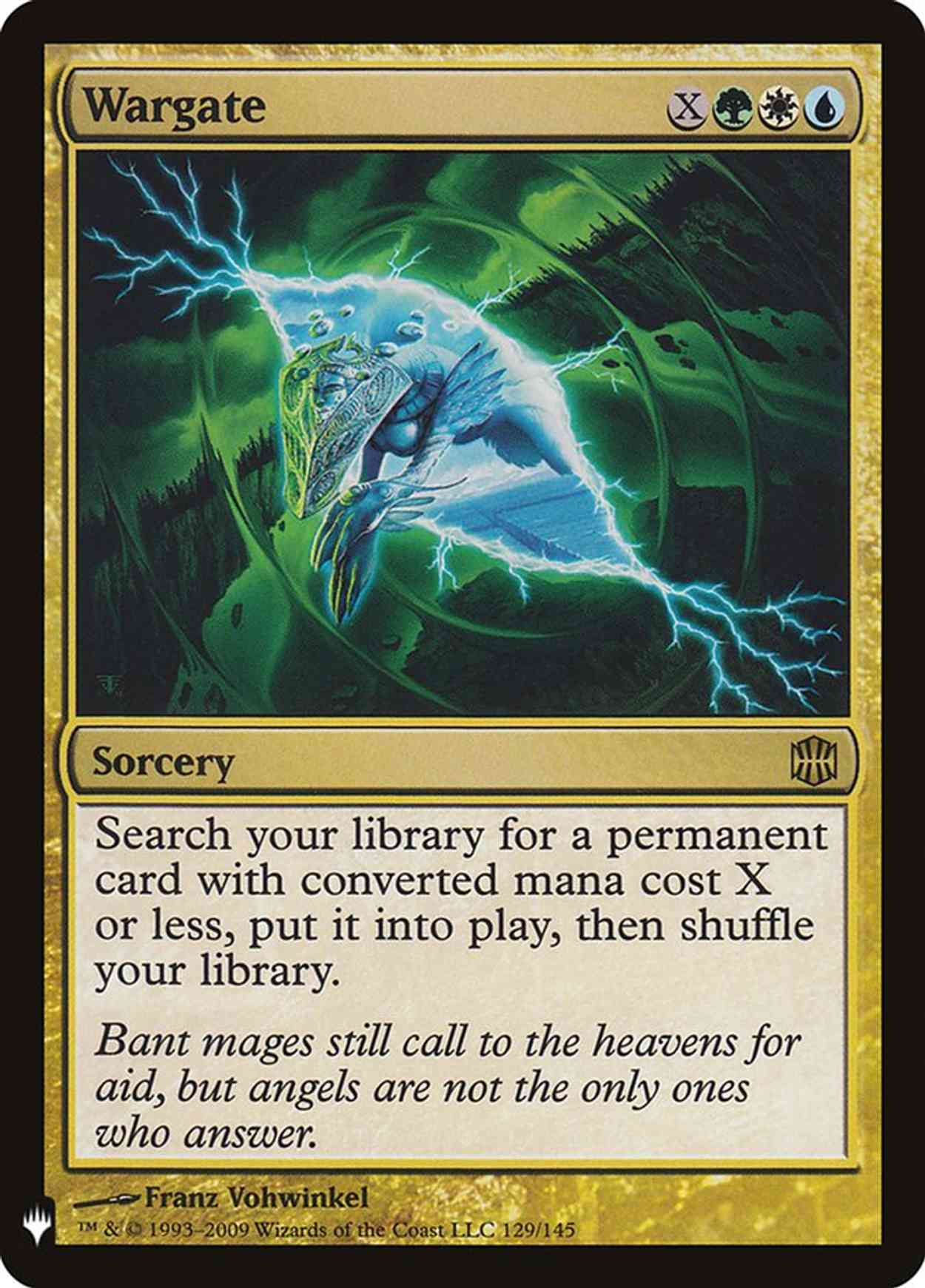 Wargate magic card front