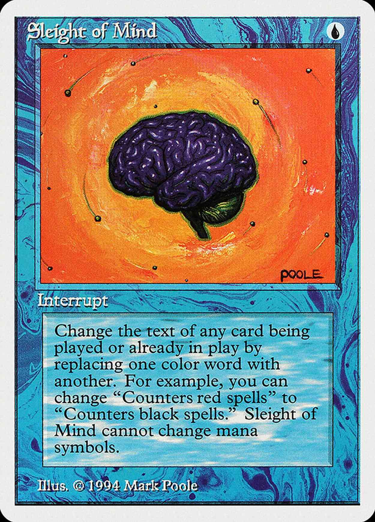 Sleight of Mind magic card front