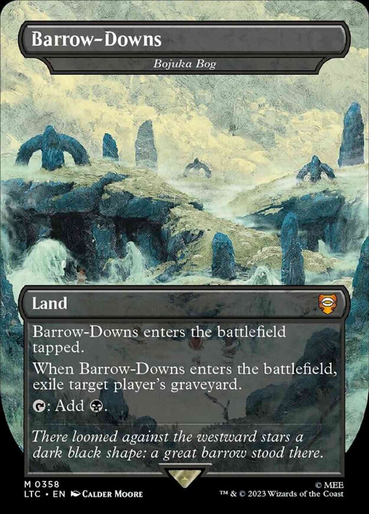 Barrow-Downs - Bojuka Bog magic card front